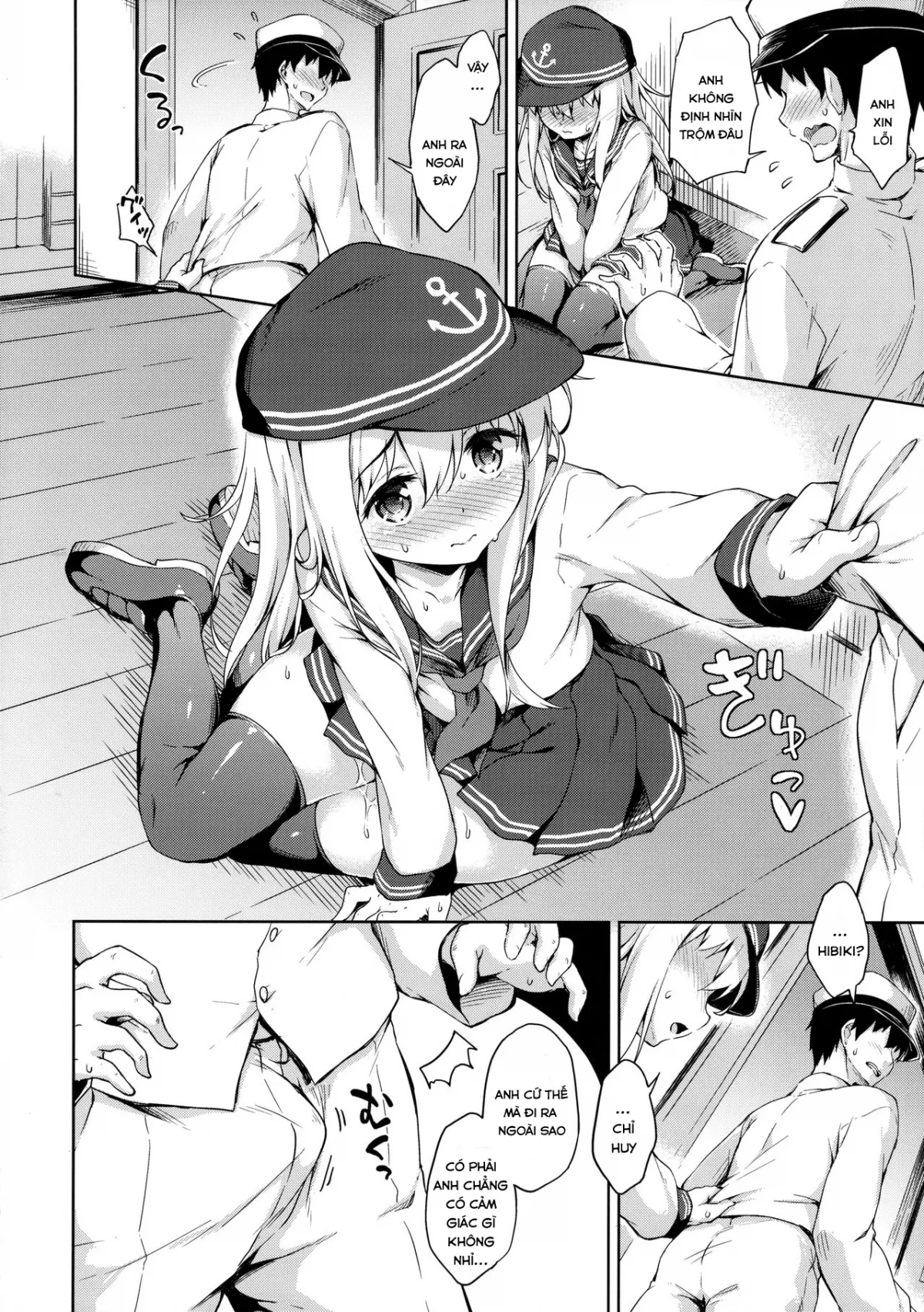HentaiVN.net - Ảnh 10 - Hibiki no Honne? (Kantai Collection -KanColle-) - Chap 1