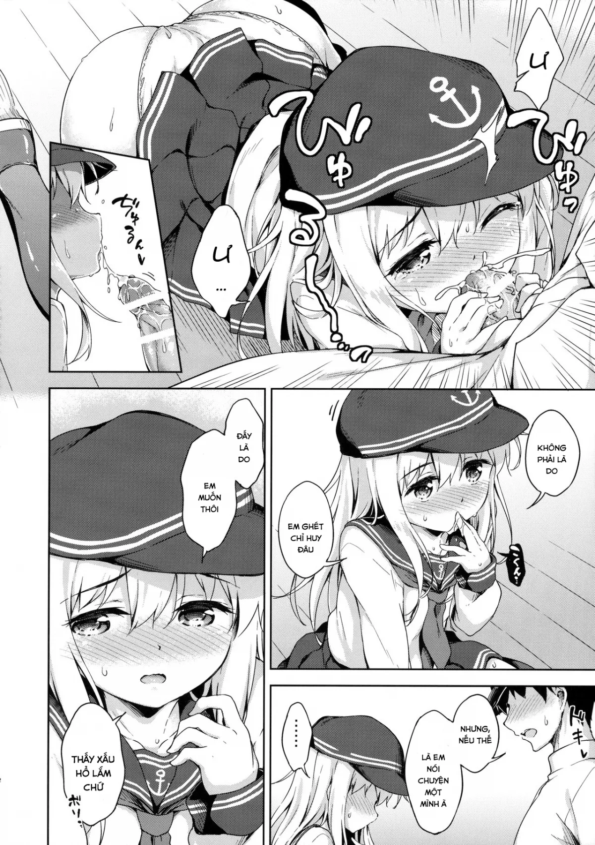HentaiVN.net - Ảnh 12 - Hibiki no Honne? (Kantai Collection -KanColle-) - Chap 1