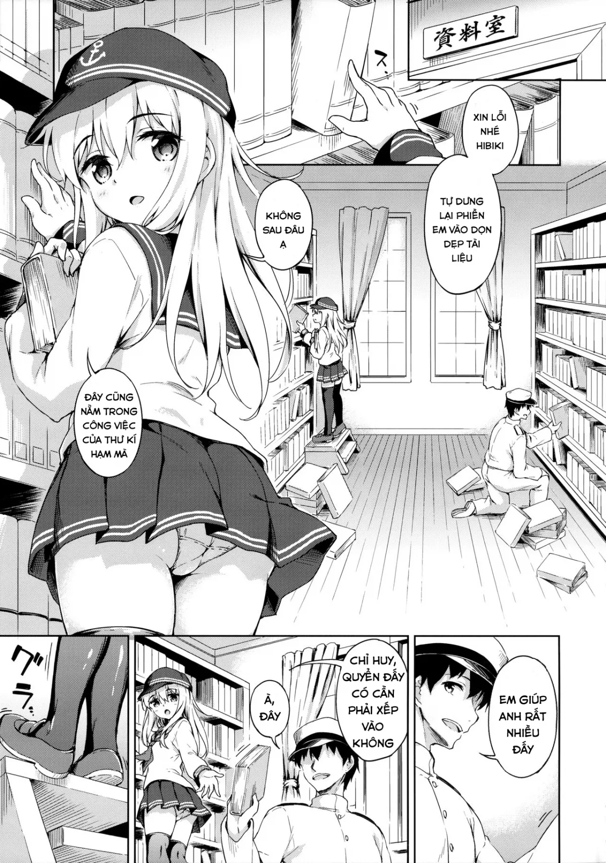 HentaiVN.net - Ảnh 5 - Hibiki no Honne? (Kantai Collection -KanColle-) - Chap 1