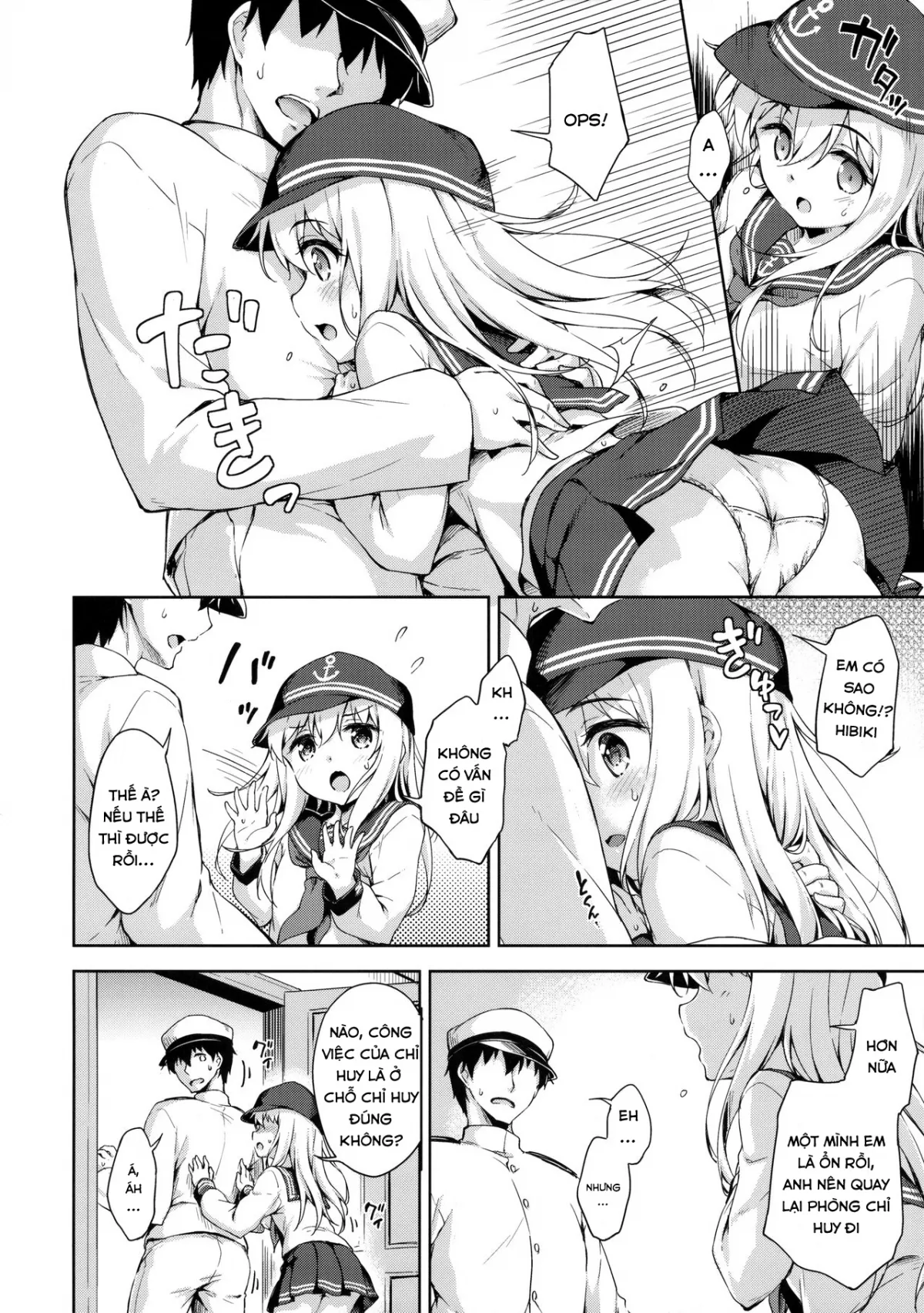 HentaiVN.net - Ảnh 6 - Hibiki no Honne? (Kantai Collection -KanColle-) - Chap 1