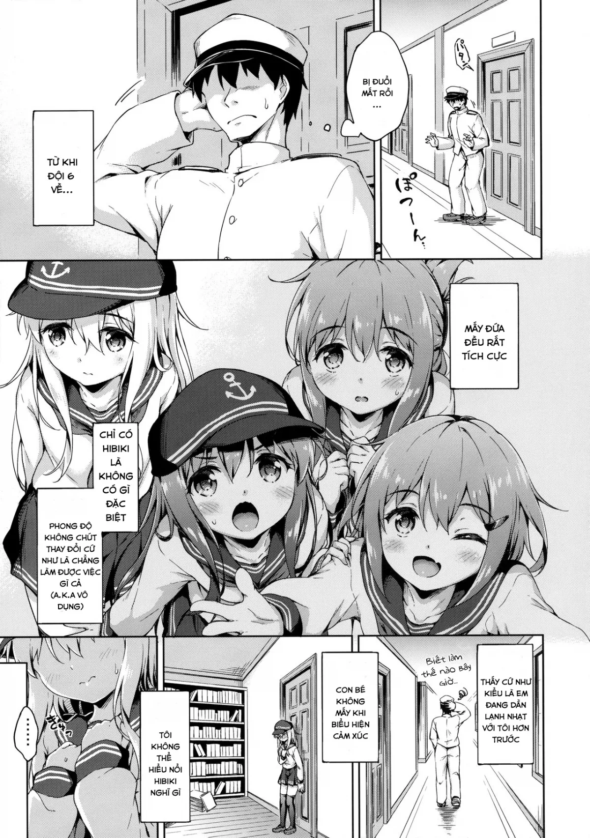HentaiVN.net - Ảnh 7 - Hibiki no Honne? (Kantai Collection -KanColle-) - Chap 1