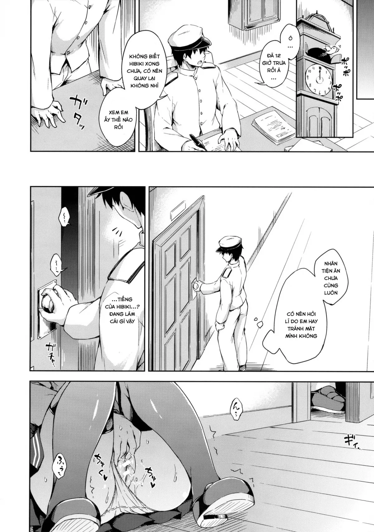 HentaiVN.net - Ảnh 8 - Hibiki no Honne? (Kantai Collection -KanColle-) - Chap 1