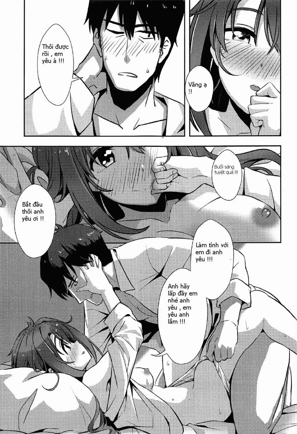 HentaiVN.net - Ảnh 10 - Kyou mo Ganbatte Kuremasen ka? (The Idolmaster) - Chap 1