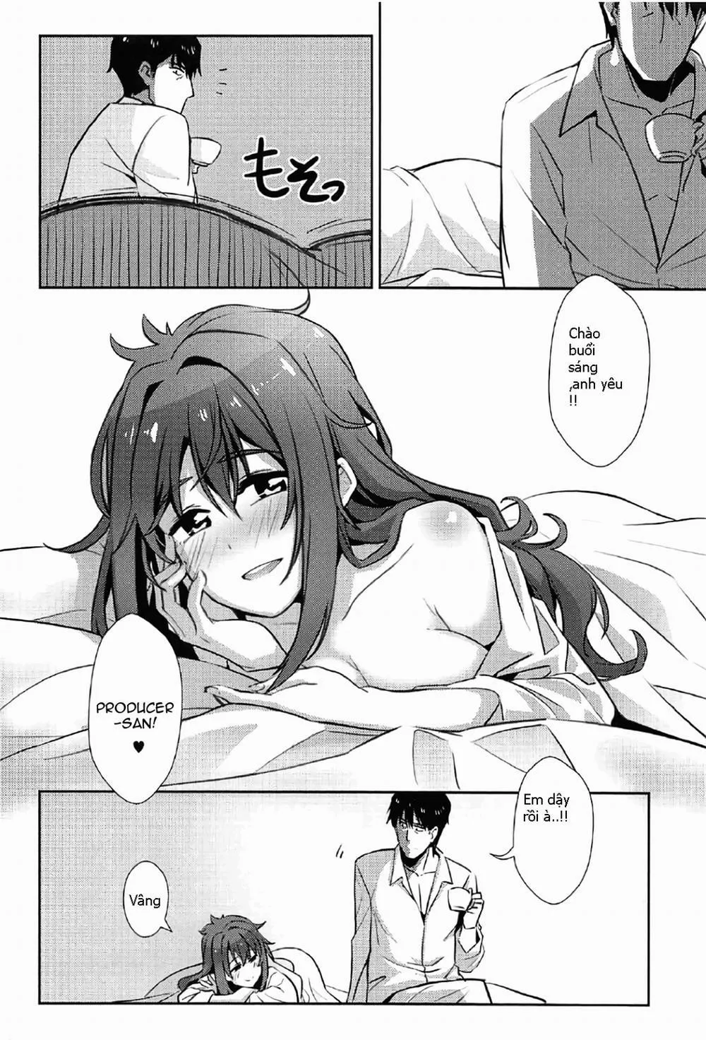 HentaiVN.net - Ảnh 3 - Kyou mo Ganbatte Kuremasen ka? (The Idolmaster) - Chap 1