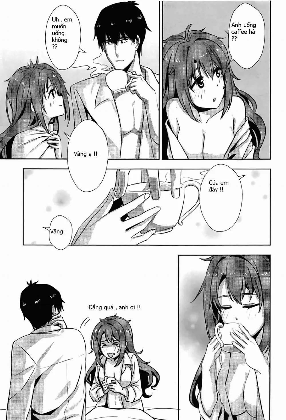 HentaiVN.net - Ảnh 4 - Kyou mo Ganbatte Kuremasen ka? (The Idolmaster) - Chap 1