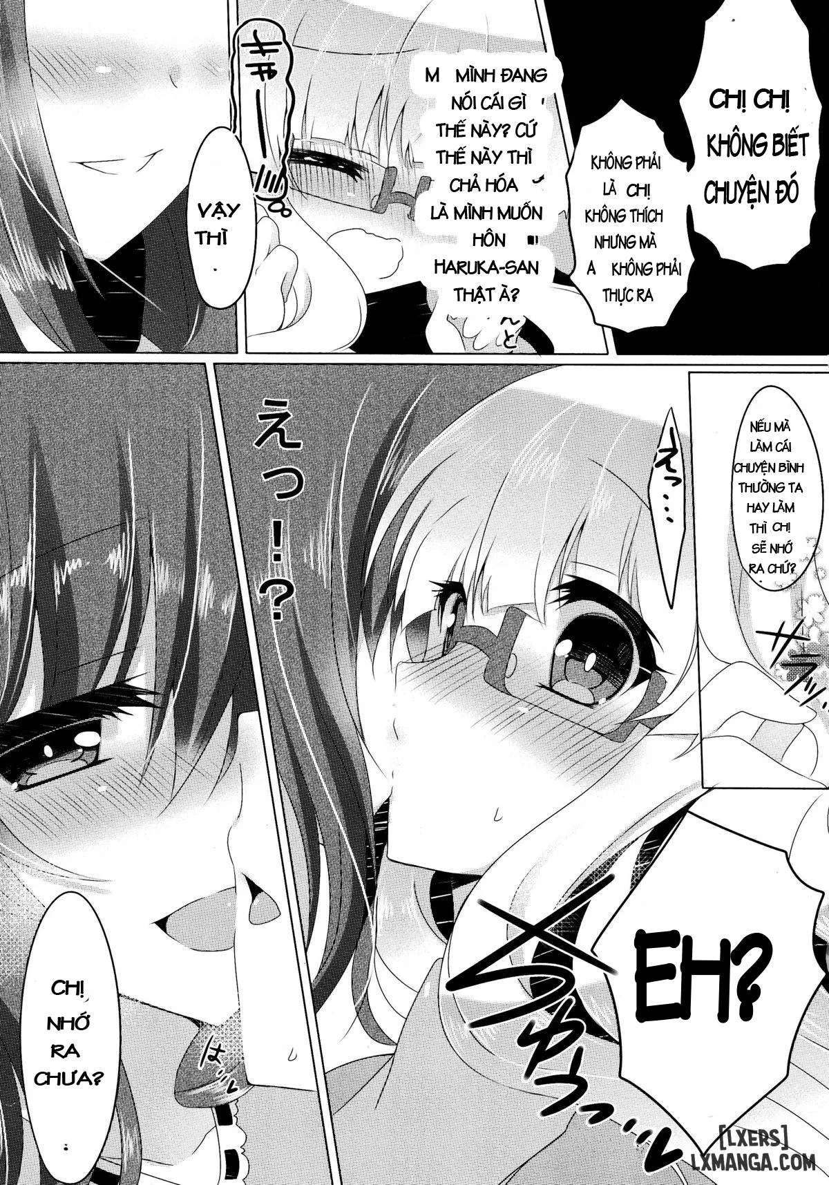 HentaiVN.net - Ảnh 9 - Sakura Trick Haruka To Mitsuki - Chap 1