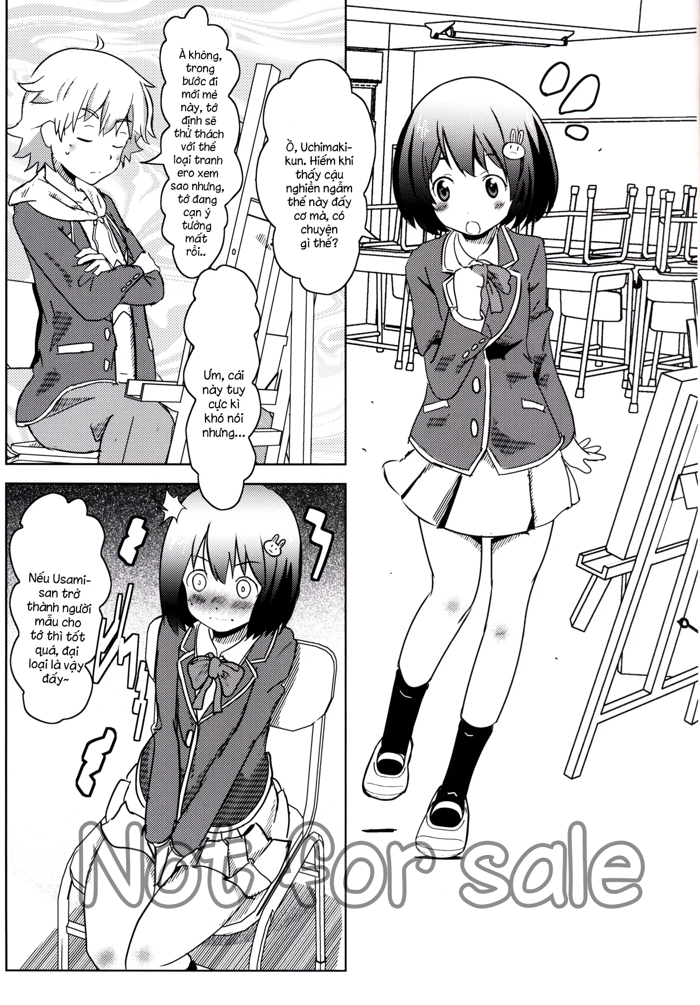 HentaiVN.net - Ảnh 3 - The More I See You (Kono Bijutsubu ni wa Mondai ga Aru!) - Chap 1