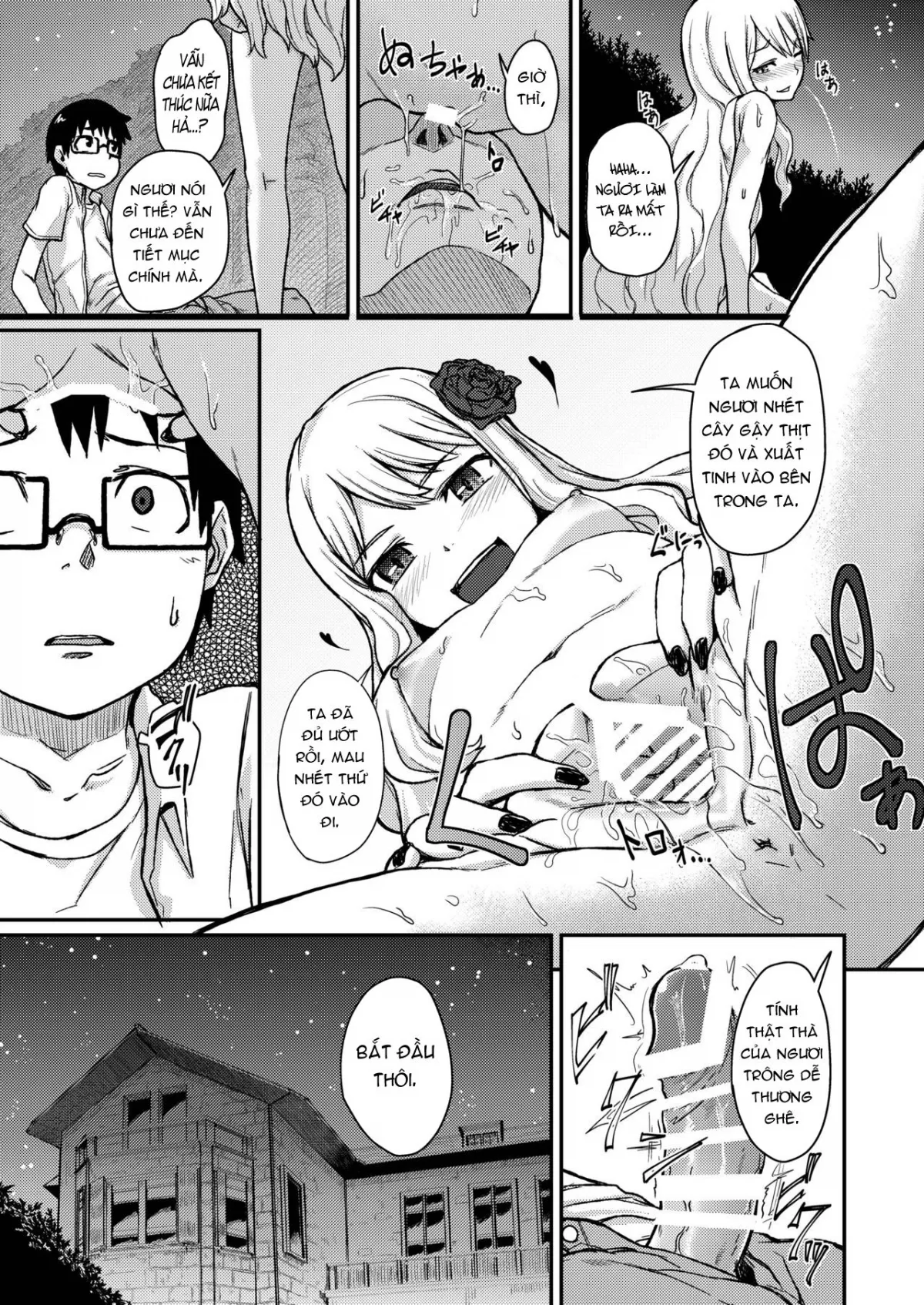 HentaiVN.net - Ảnh 12 - Rose of Vampire - Chap 1