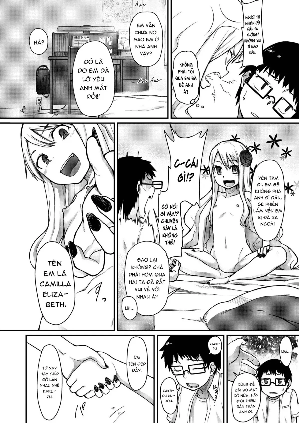 HentaiVN.net - Ảnh 23 - Rose of Vampire - Chap 1