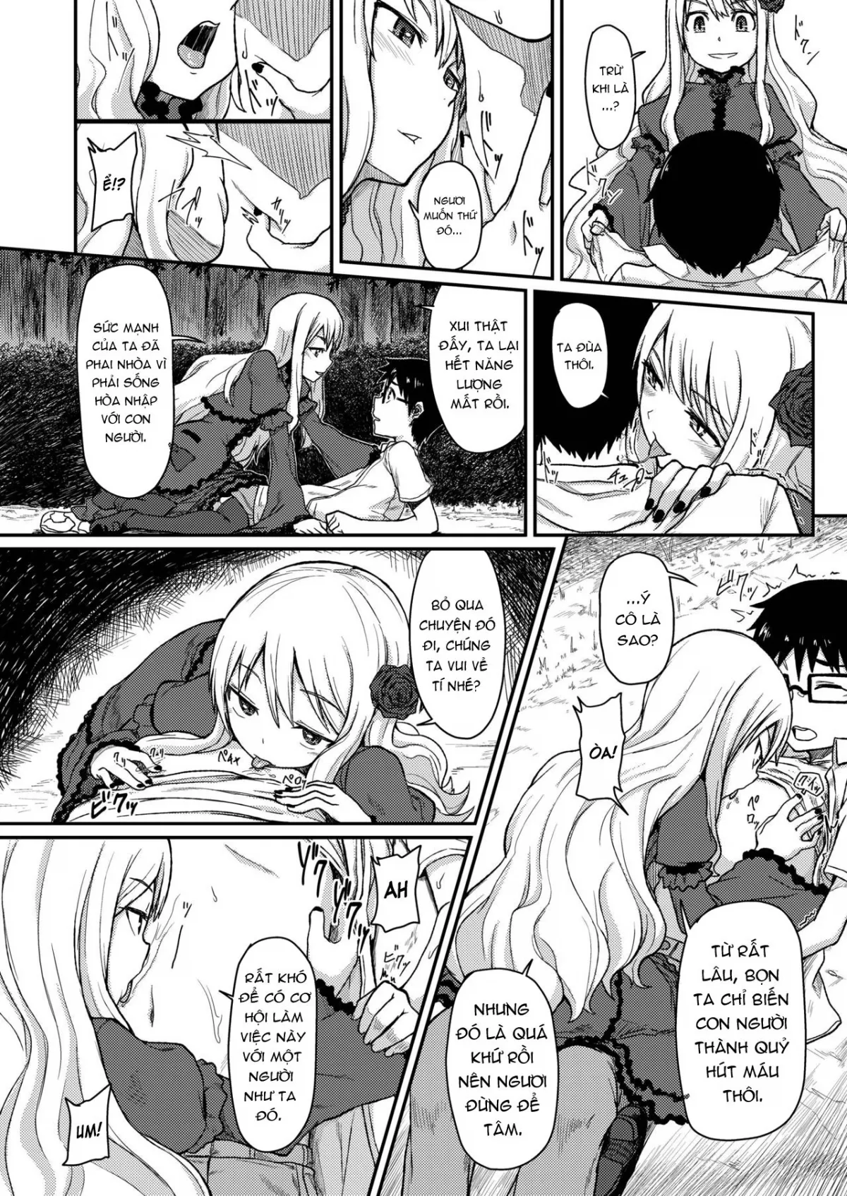 HentaiVN.net - Ảnh 7 - Rose of Vampire - Chap 1