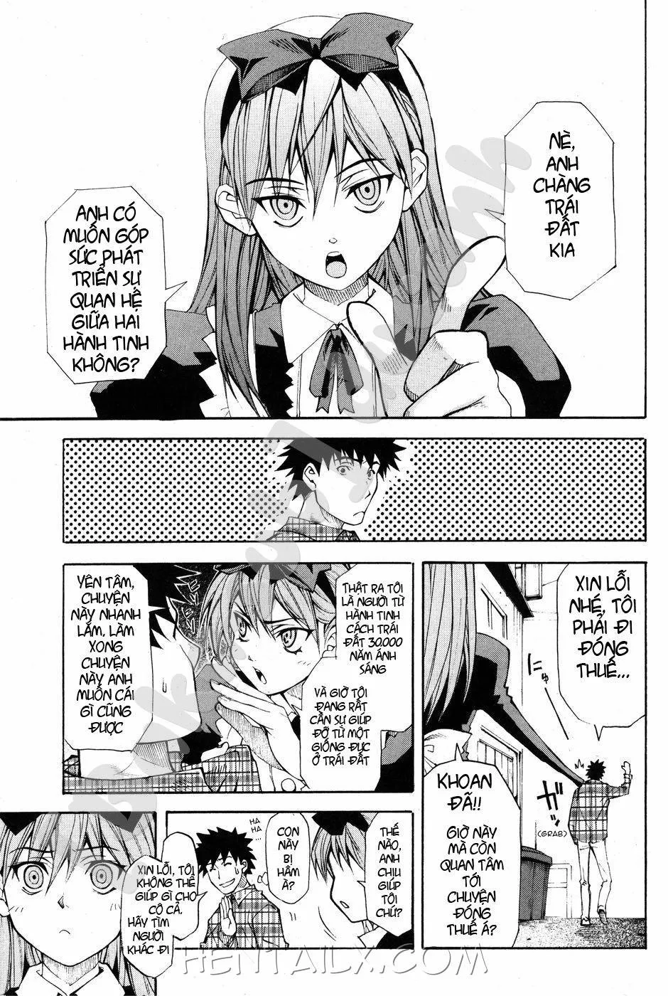 HentaiVN.net - Ảnh 1 - From The Planet With Love - Chap 1