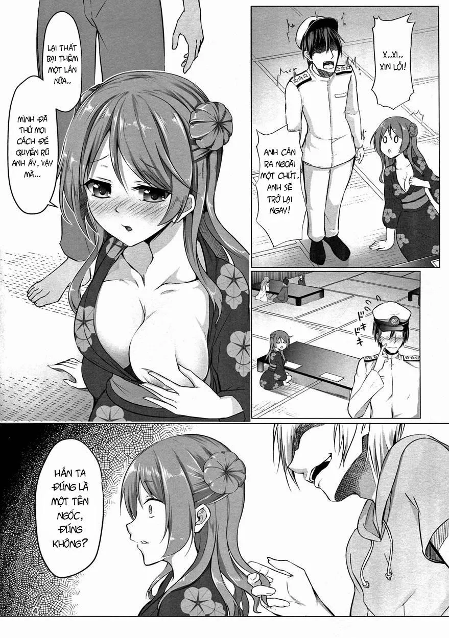 HentaiVN.net - Ảnh 5 - Ecchi na uchi demo daijoubu? (Kantai Collection) - Chap 1