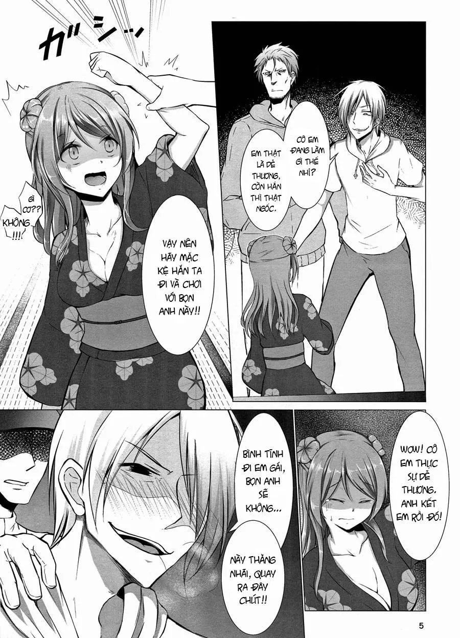 HentaiVN.net - Ảnh 6 - Ecchi na uchi demo daijoubu? (Kantai Collection) - Chap 1