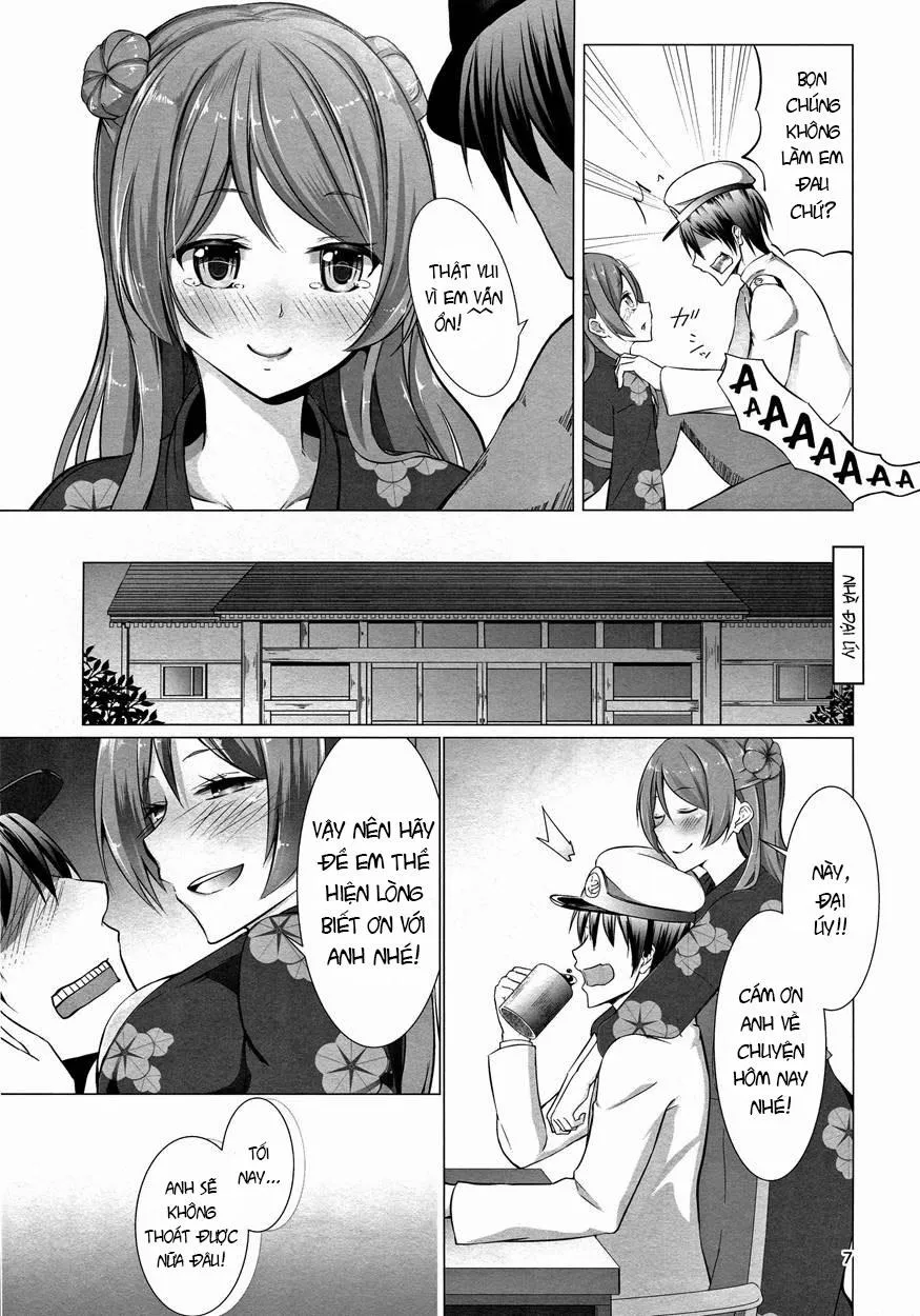 HentaiVN.net - Ảnh 8 - Ecchi na uchi demo daijoubu? (Kantai Collection) - Chap 1