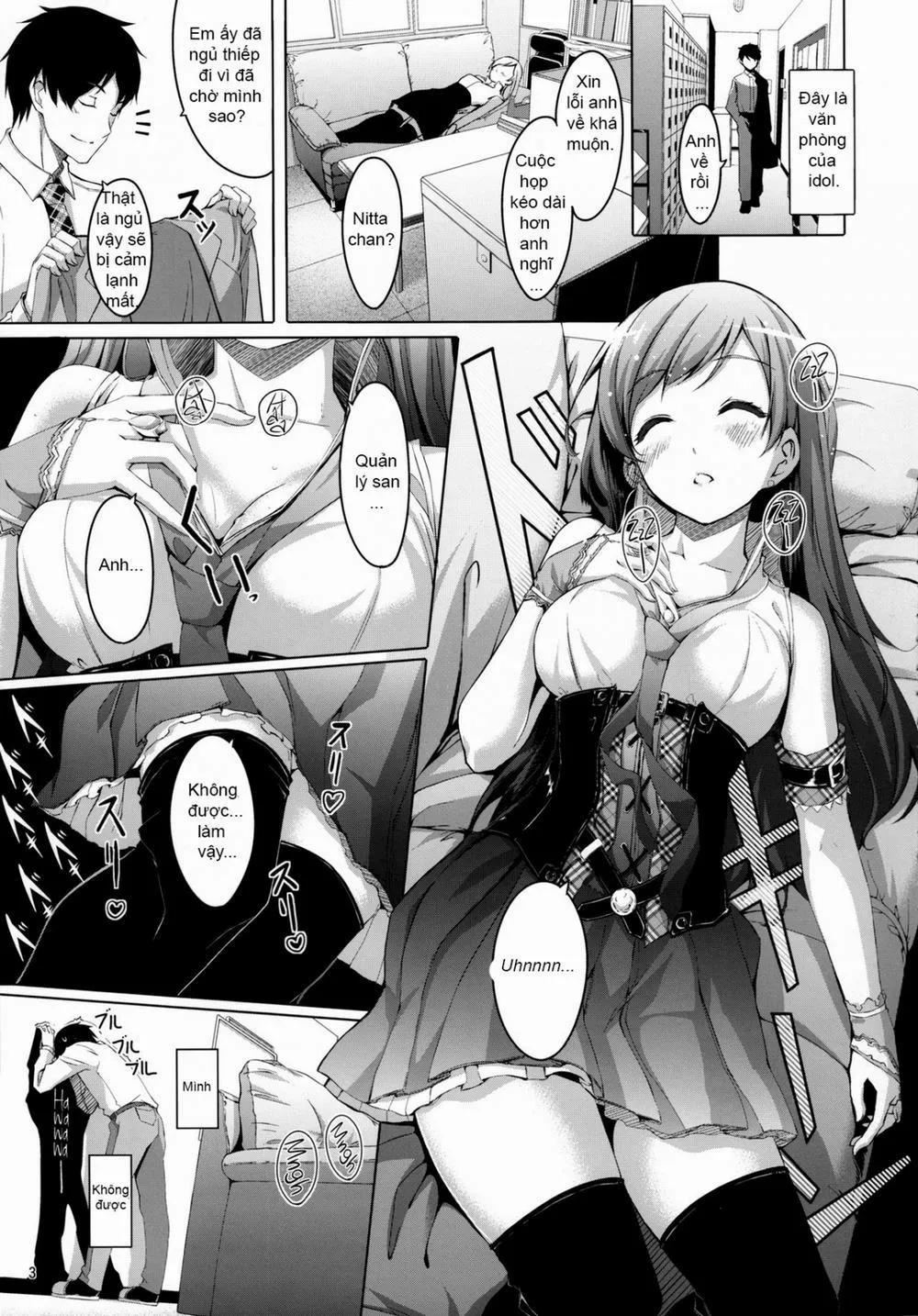 HentaiVN.net - Ảnh 4 - Nozoki mashita ne? Producer-san (THE IDOLM@STER CINDERELLA GIRLS) - Chap 1