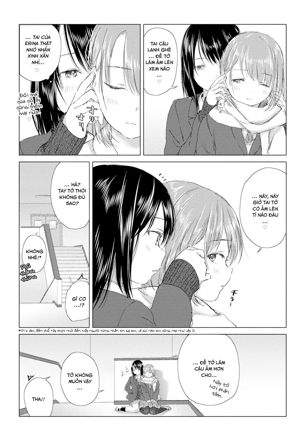 HentaiVN.net - Ảnh 9 - Niềm hạnh phúc đã luôn bị che giấu [Happiness Hiding Spot] - Chap 1
