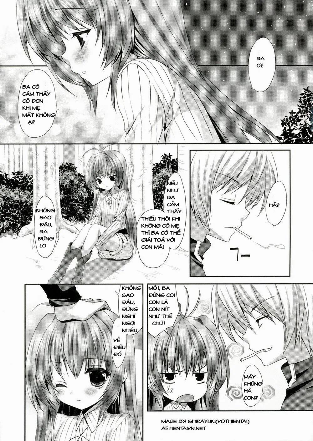 HentaiVN.net - Ảnh 3 - Kami Sama Ga Aishita Nichiyoubi (Kami Sama No Inai Nichiyoubi) - Chap 1