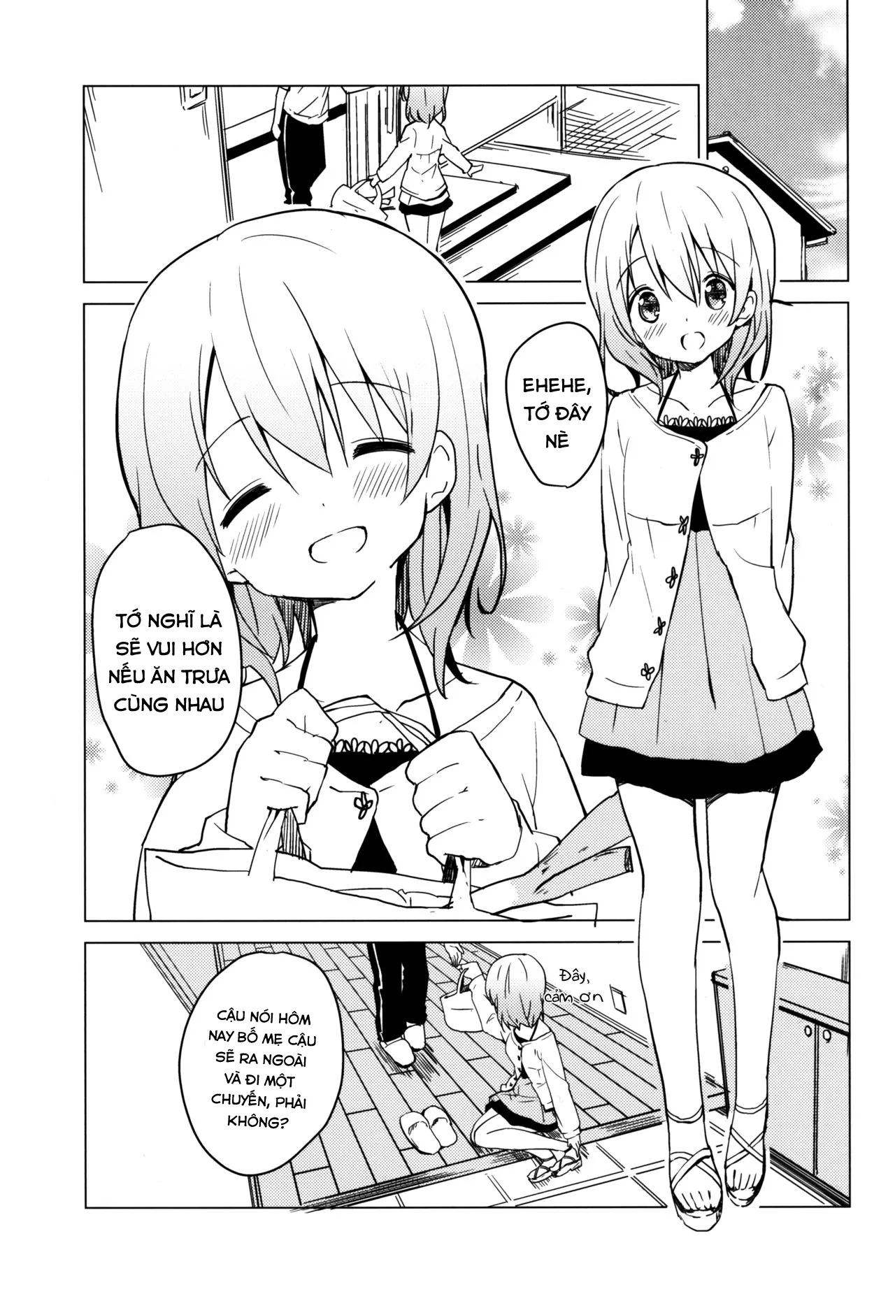 HentaiVN.net - Ảnh 4 - Gochuumon wa Kokoa to Apron desu ka? (Gochuumon wa Usagi desu ka?) - Chap 1