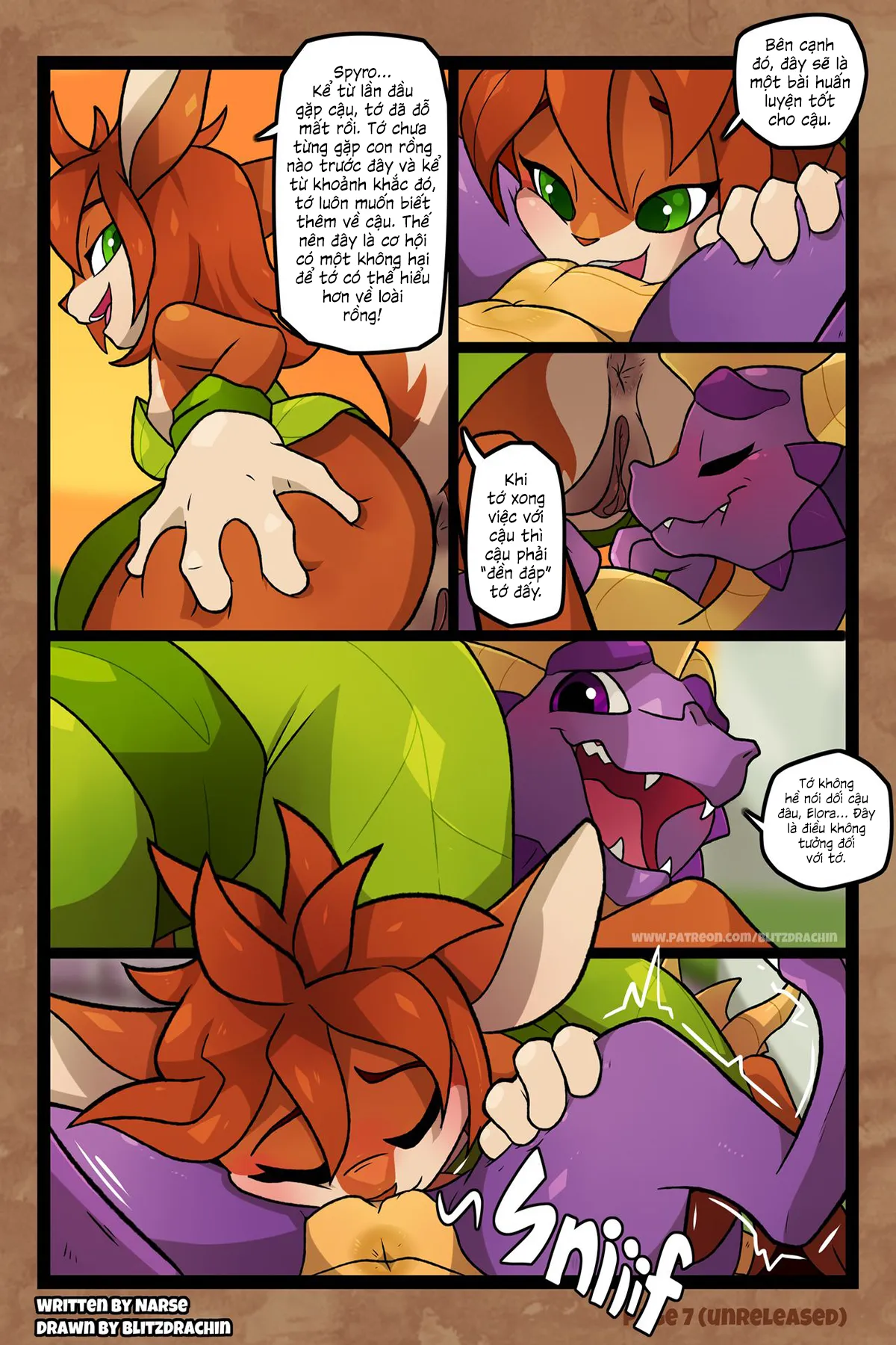HentaiVN.net - Ảnh 10 - A Time With The Hero - Chap 1