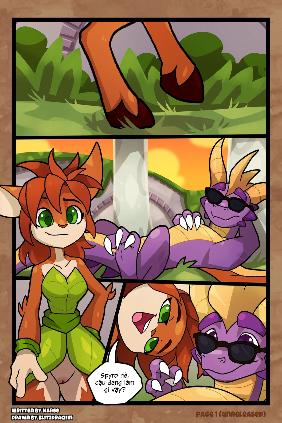 HentaiVN.net - Ảnh 4 - A Time With The Hero - Chap 1