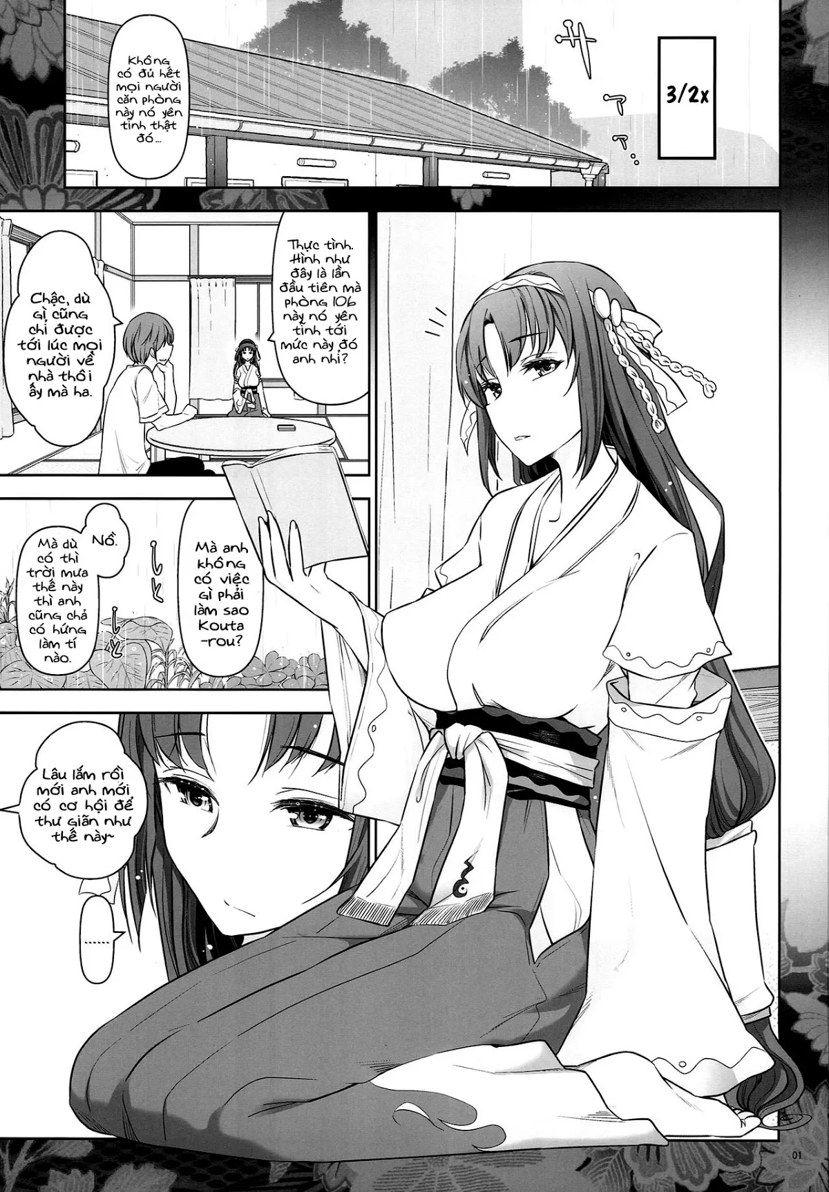 HentaiVN.net - Ảnh 2 - Rokujouma No Shinryaku-Sya -Rokujouma No Kiriha-san (Rokujouma no Shinryakusha) - Chap 1