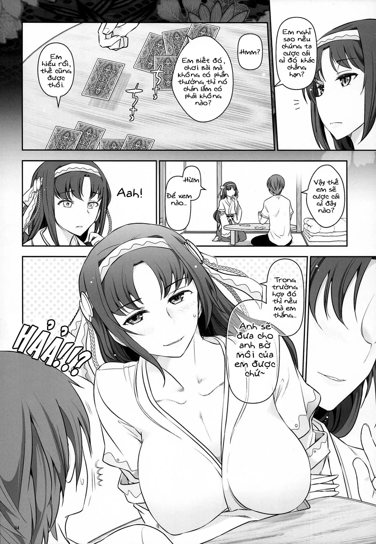 HentaiVN.net - Ảnh 5 - Rokujouma No Shinryaku-Sya -Rokujouma No Kiriha-san (Rokujouma no Shinryakusha) - Chap 1