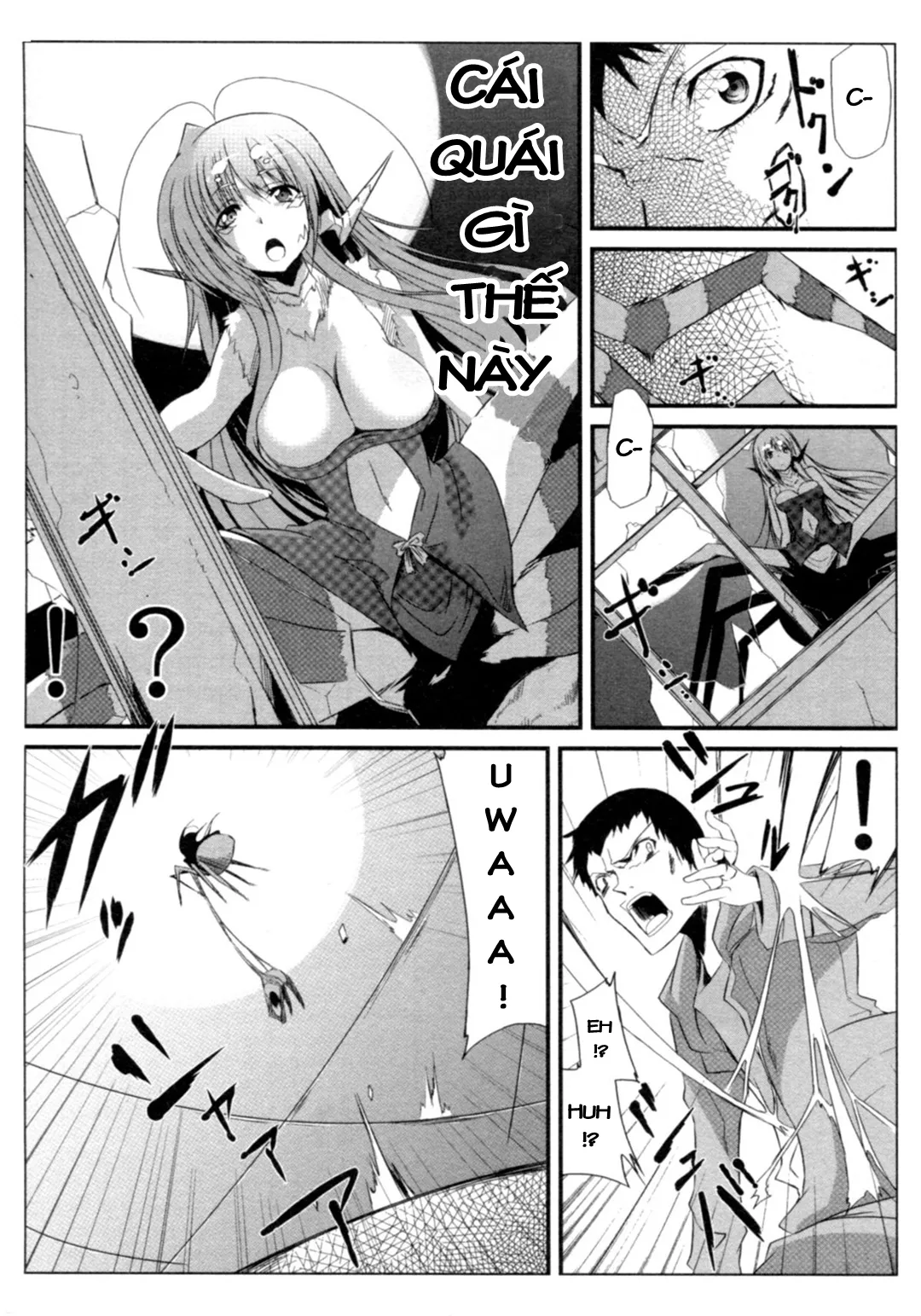 HentaiVN.net - Ảnh 4 - Uwanariduke-Hakudaku ni Mamireta Dokujo - Chap 1