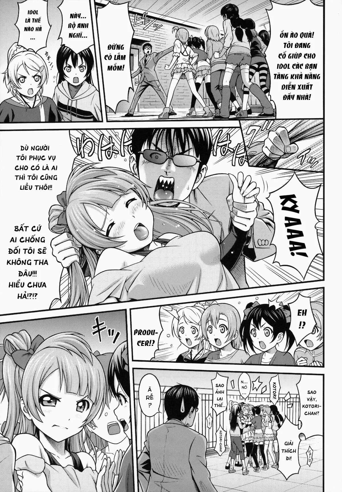 HentaiVN.net - Ảnh 8 - Kotorichan☆Darkside (Love Live!) - Chap 1