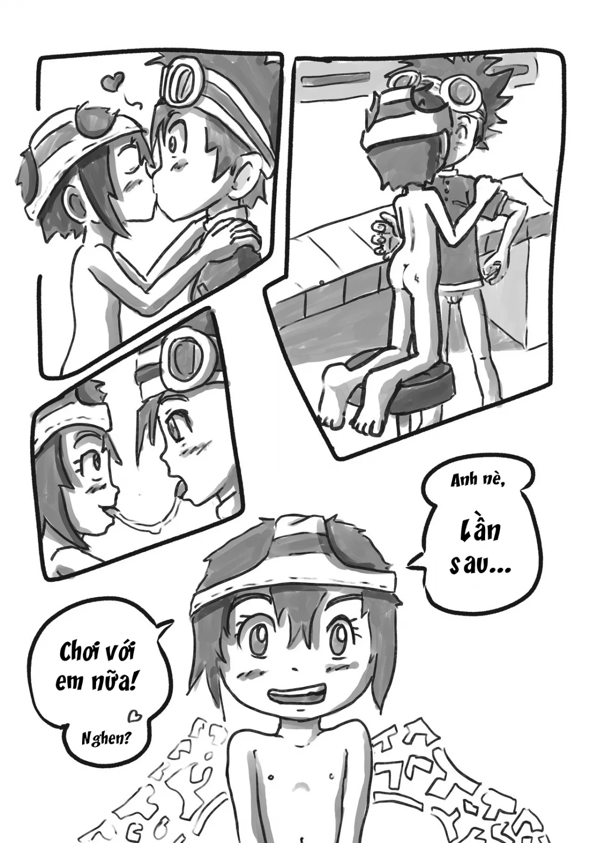 HentaiVN.net - Ảnh 7 - Người em hoàn hảo (Digimon Adventure) [The perfect Sister] - Chap 1