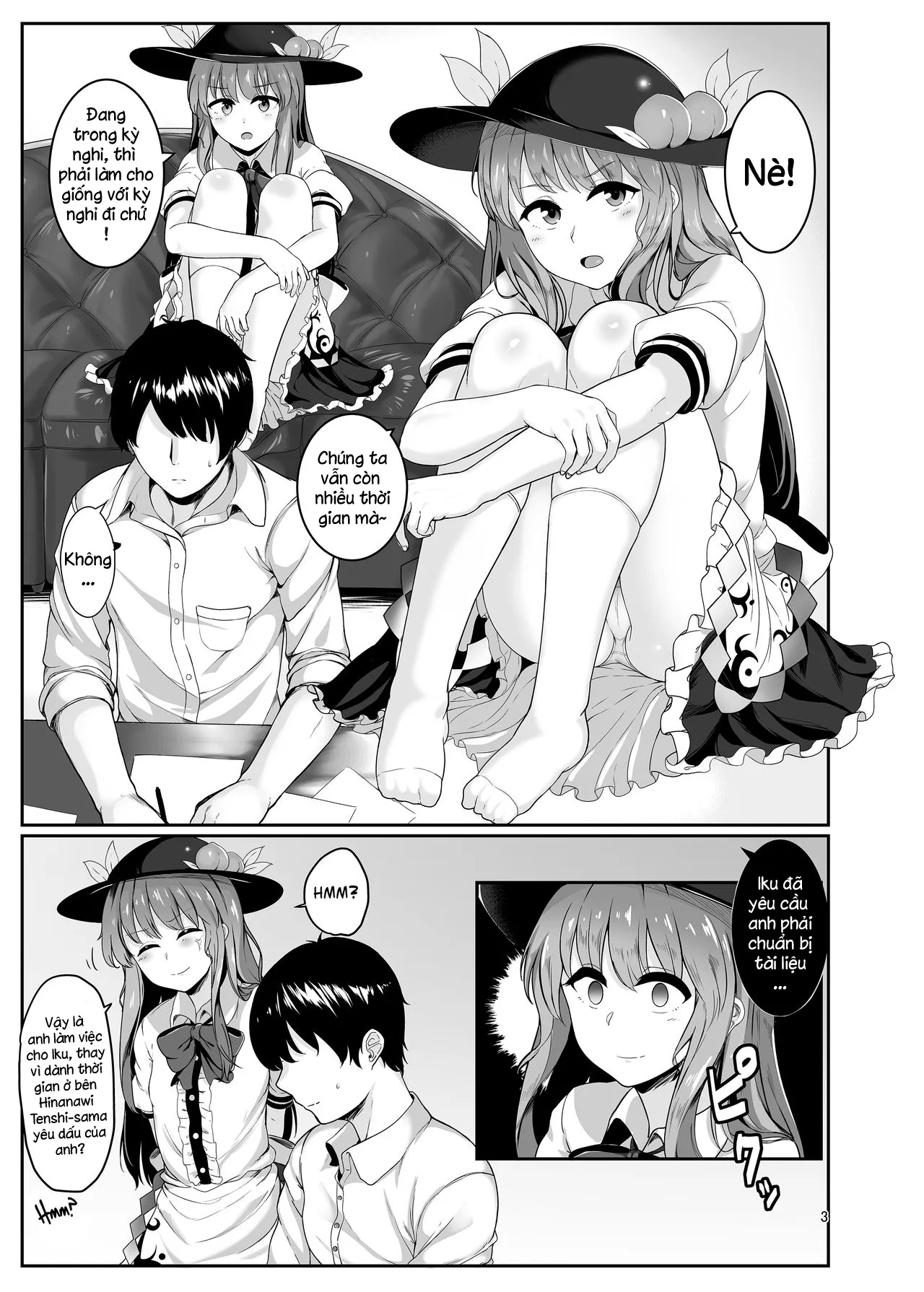 HentaiVN.net - Ảnh 2 - Souryou Musume no Ayashikata (Touhou Project) - Chap 1