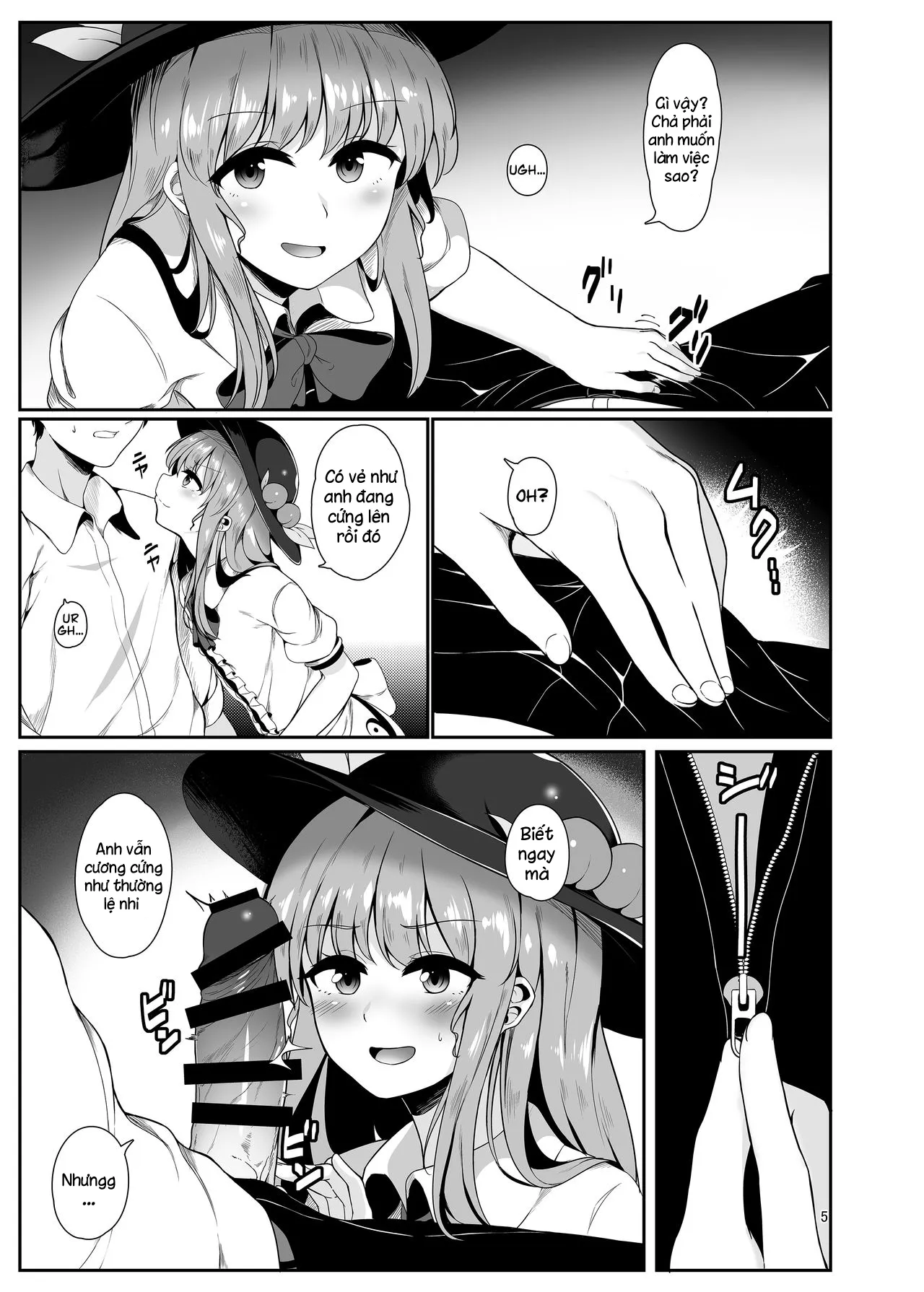 HentaiVN.net - Ảnh 4 - Souryou Musume no Ayashikata (Touhou Project) - Chap 1