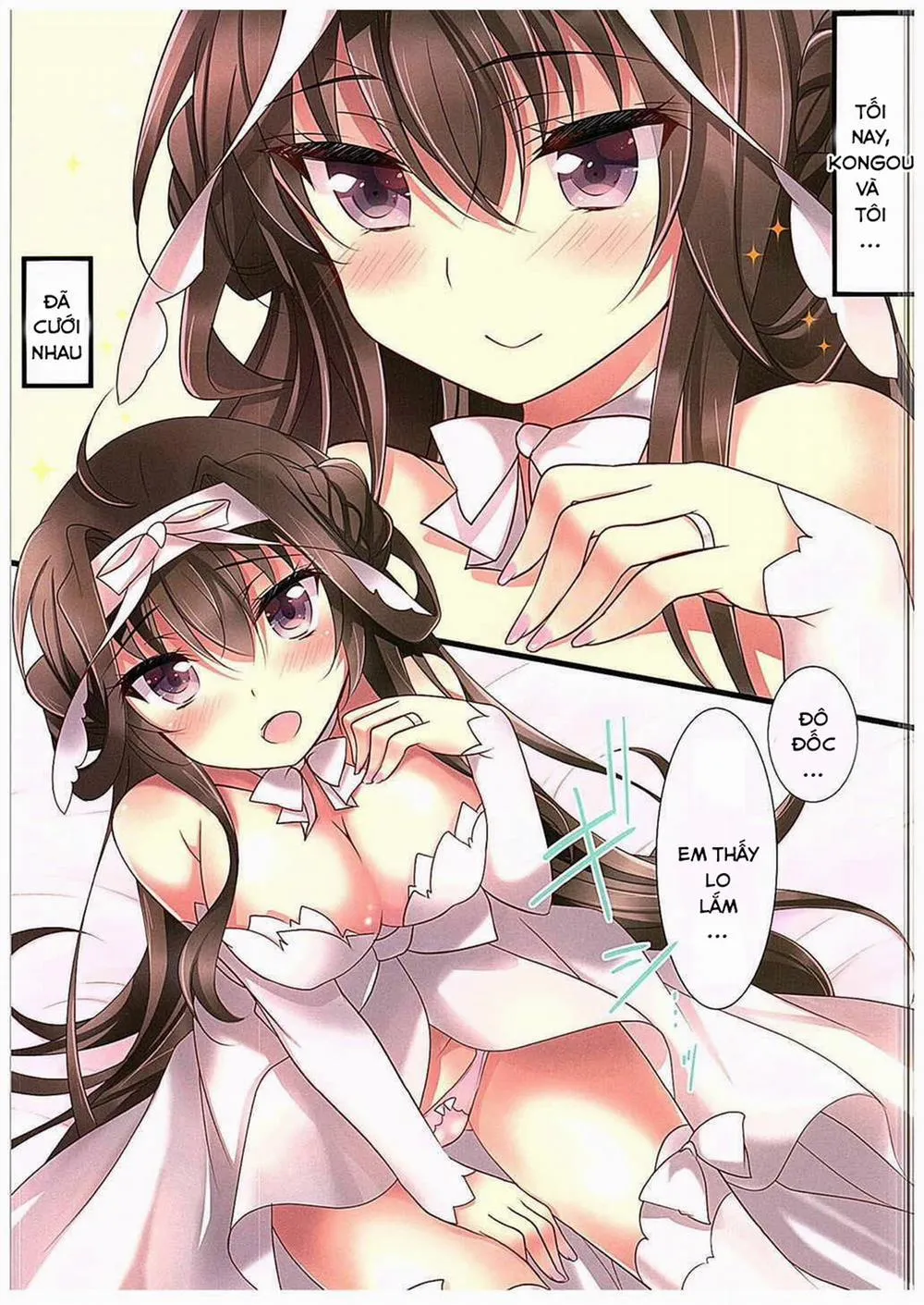 HentaiVN.net - Ảnh 3 - Shinkon Shoya Kakkokari (Kantai Collection -KanColle-) - Chap 1