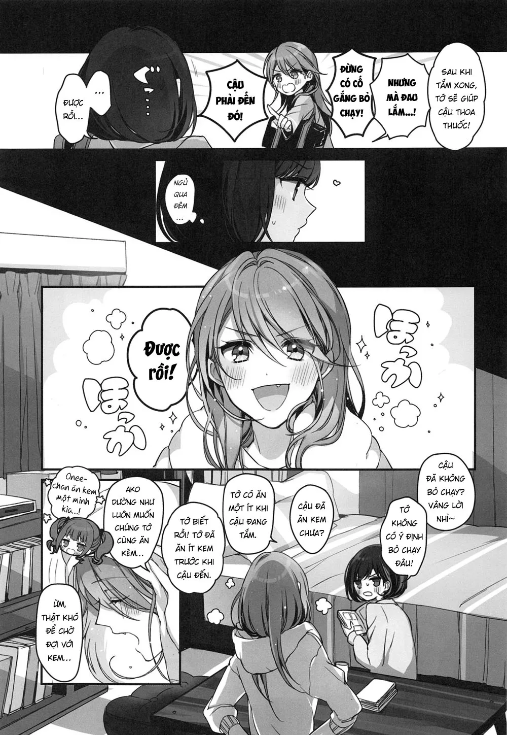 HentaiVN.net - Ảnh 10 - Okusuri Nureta Ne - Chap 1