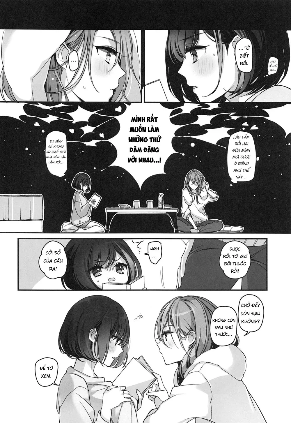 HentaiVN.net - Ảnh 11 - Okusuri Nureta Ne - Chap 1