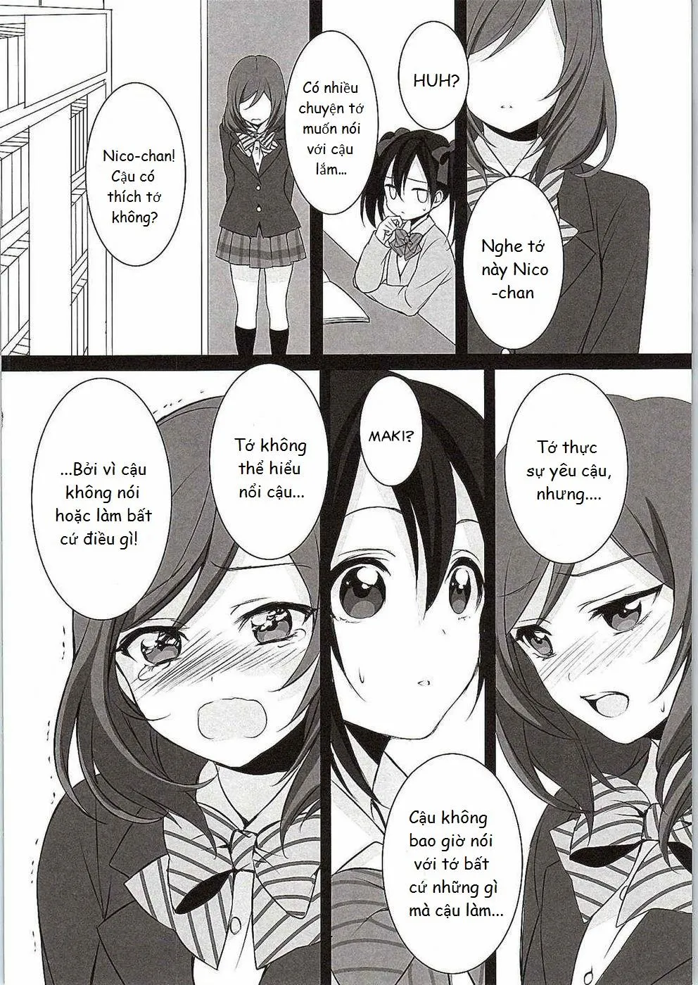 HentaiVN.net - Ảnh 13 - Want Me! (Love Live!) - Chap 1