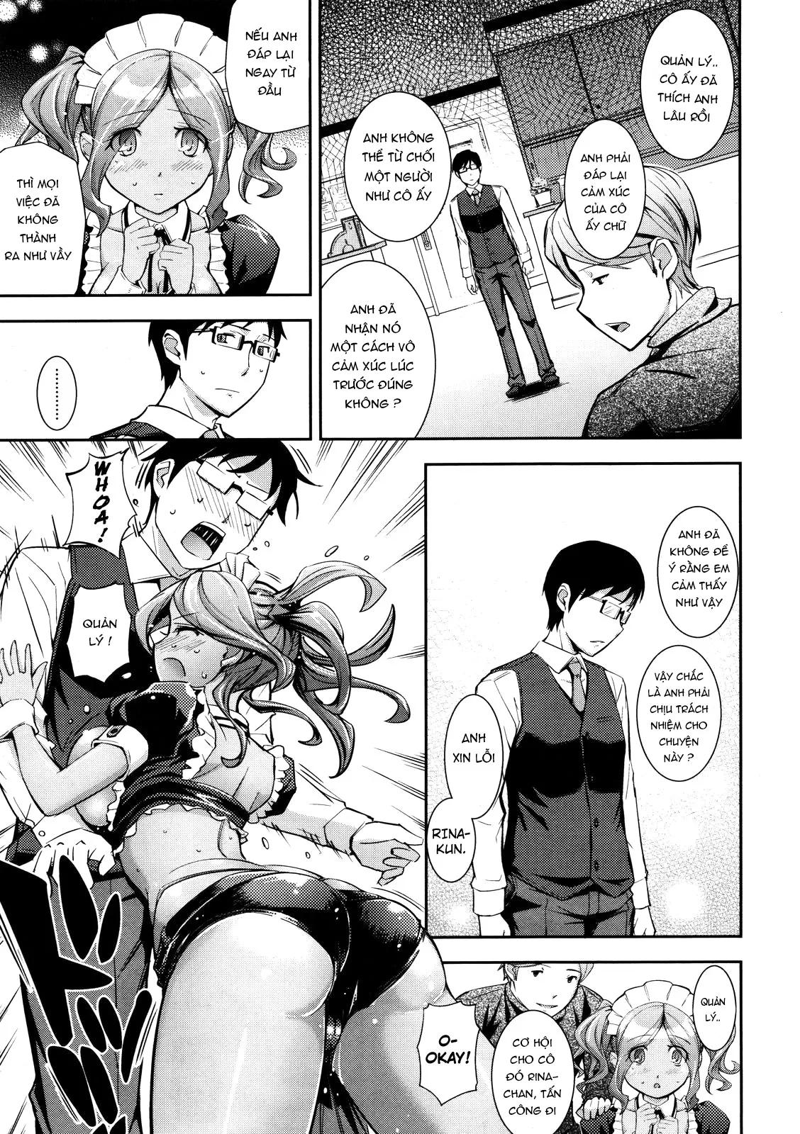 HentaiVN.net - Ảnh 10 - Cô Hầu Gái Tận Tình [The Devoted Maid] - Chap 1