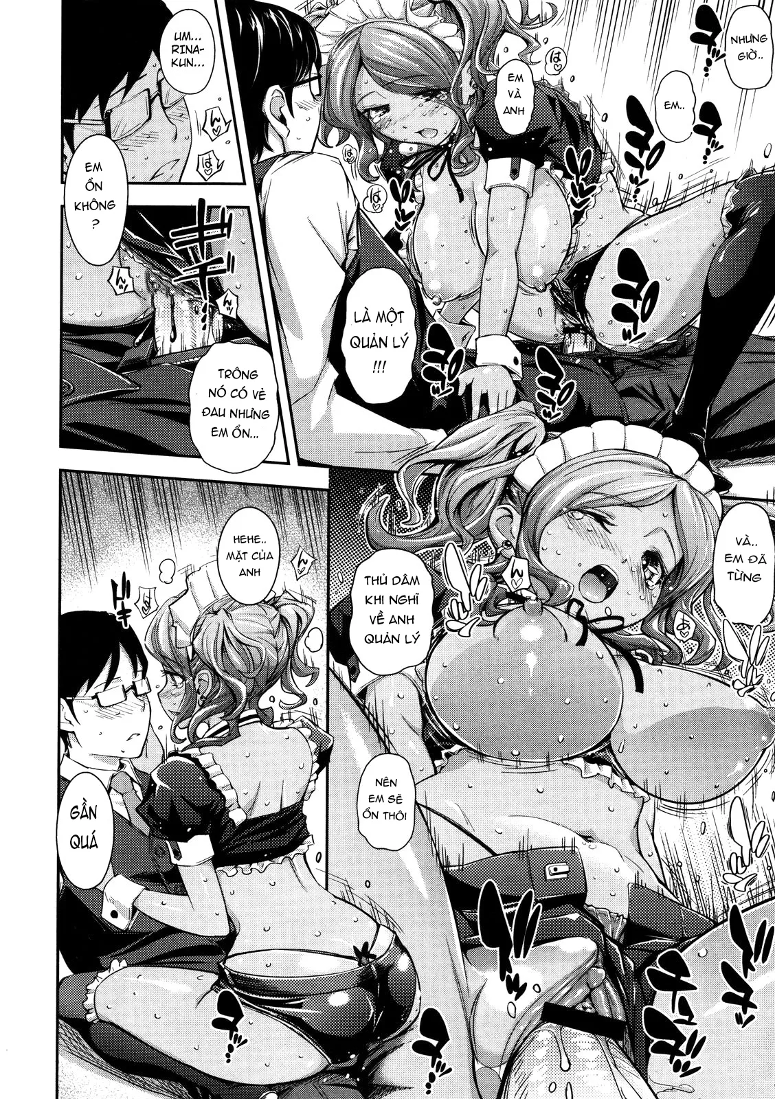 HentaiVN.net - Ảnh 15 - Cô Hầu Gái Tận Tình [The Devoted Maid] - Chap 1