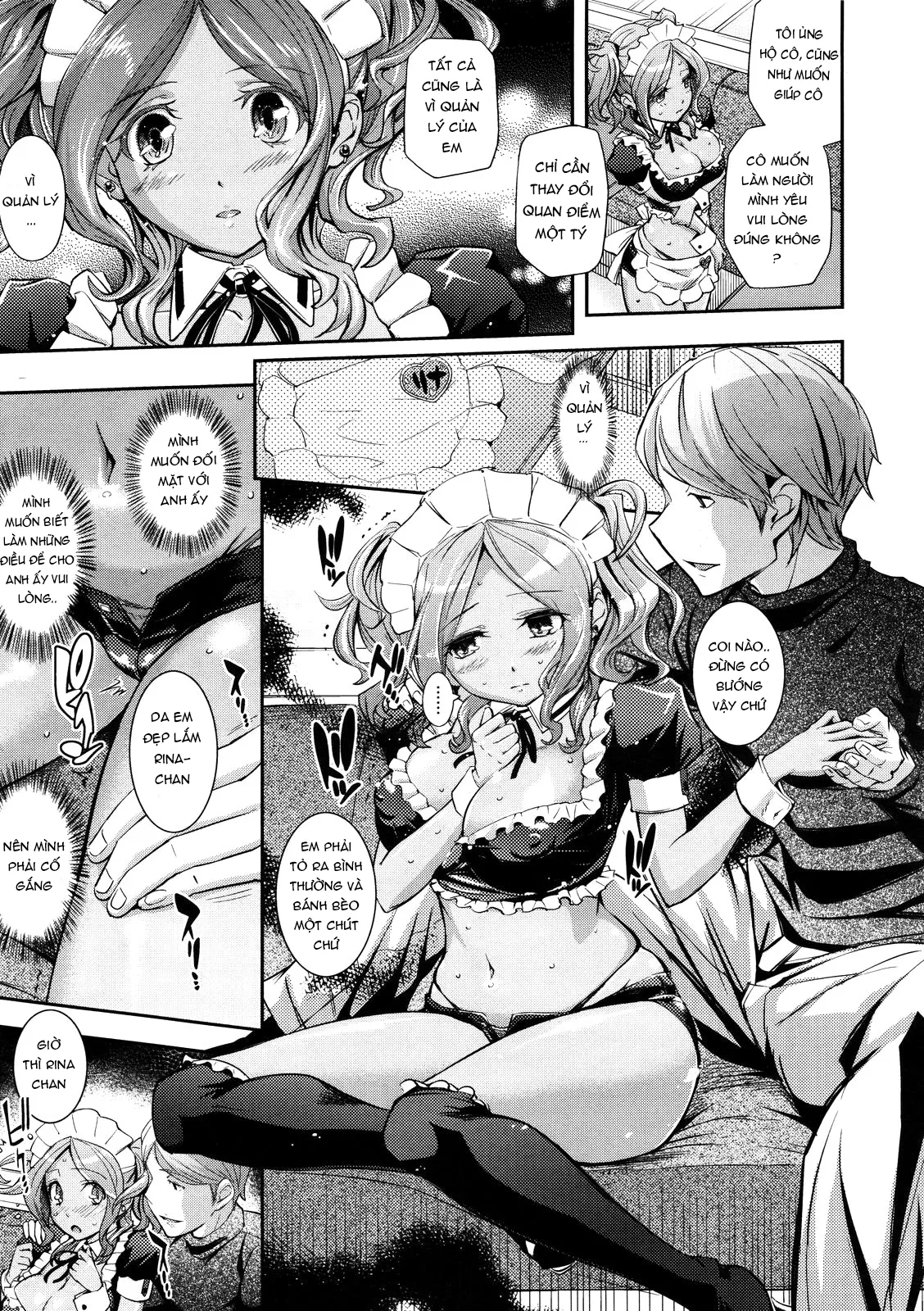 HentaiVN.net - Ảnh 6 - Cô Hầu Gái Tận Tình [The Devoted Maid] - Chap 1