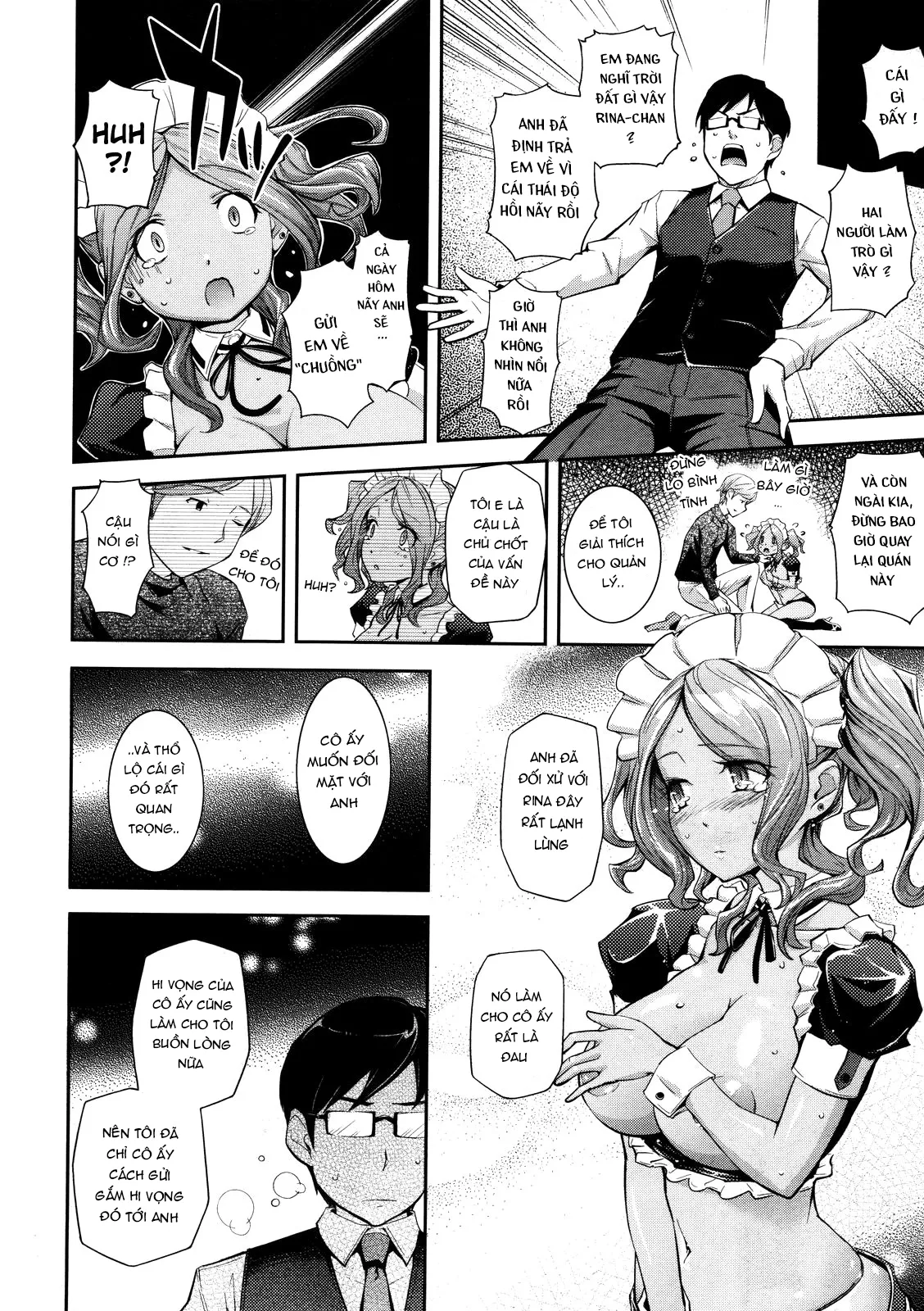 HentaiVN.net - Ảnh 9 - Cô Hầu Gái Tận Tình [The Devoted Maid] - Chap 1