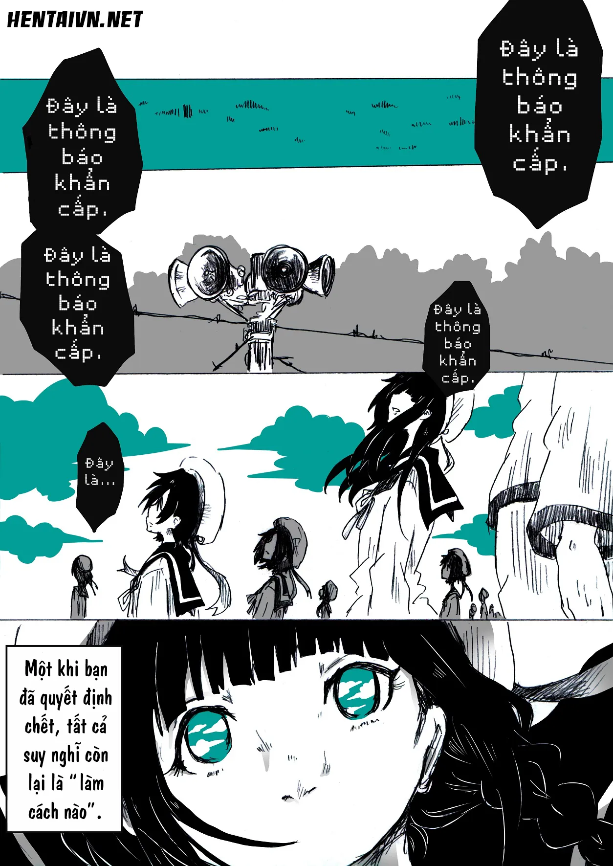 HentaiVN.net - Ảnh 5 - To Die In June - Chap 1