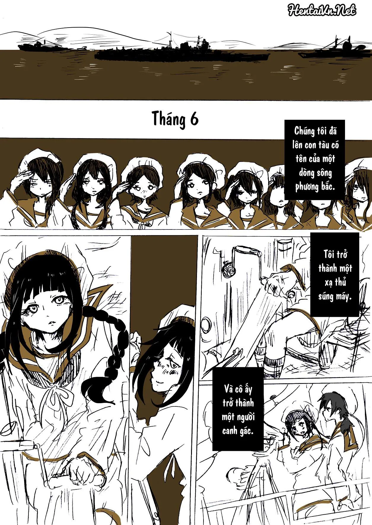 HentaiVN.net - Ảnh 6 - To Die In June - Chap 4