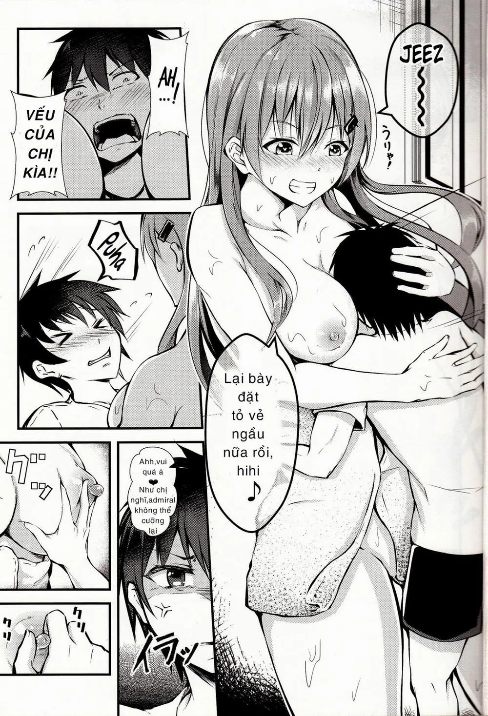 HentaiVN.net - Ảnh 5 - Suzuya wa Omakase | Leave It to Suzuya (Kantai Collection -KanColle-) - Chap 1
