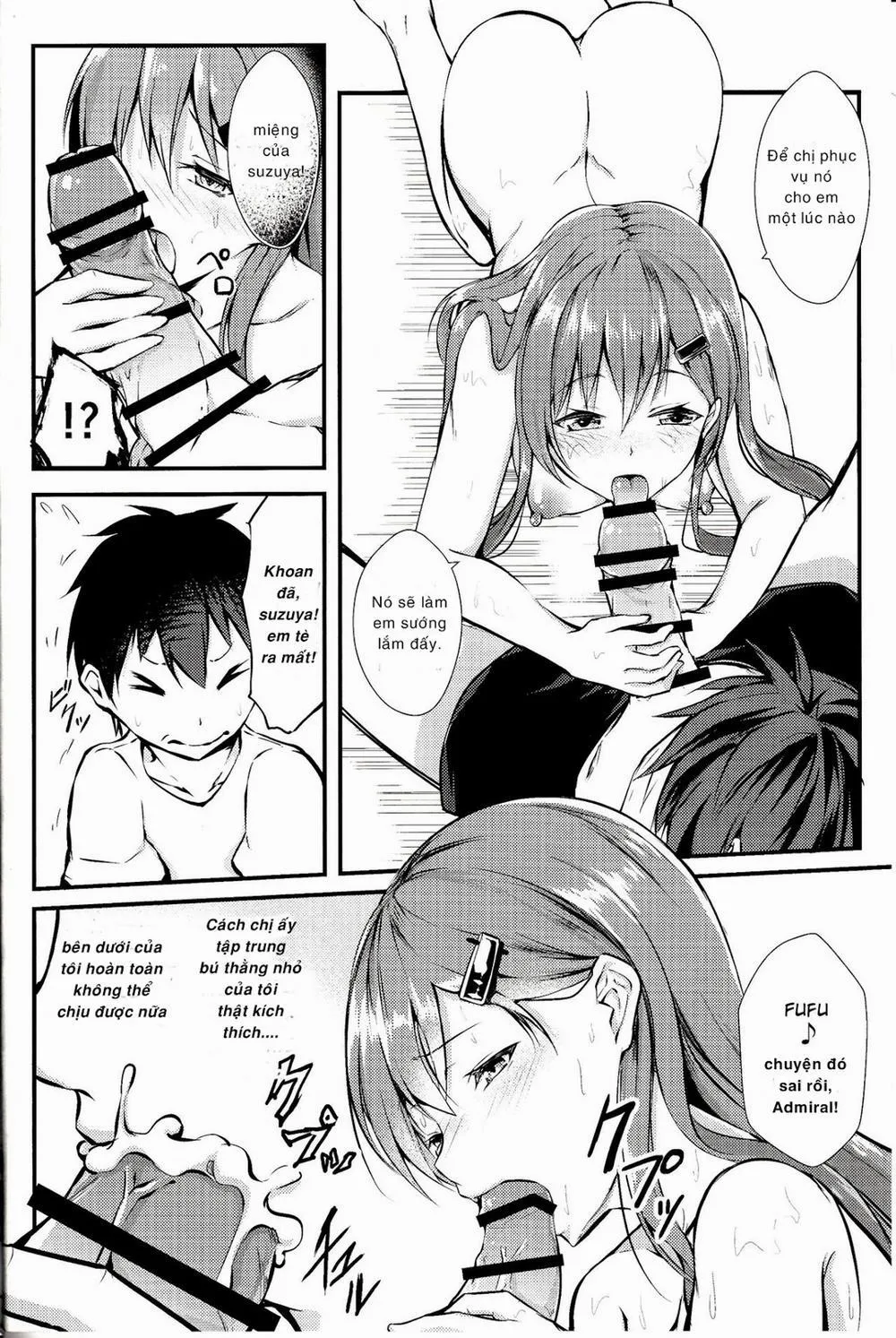HentaiVN.net - Ảnh 8 - Suzuya wa Omakase | Leave It to Suzuya (Kantai Collection -KanColle-) - Chap 1