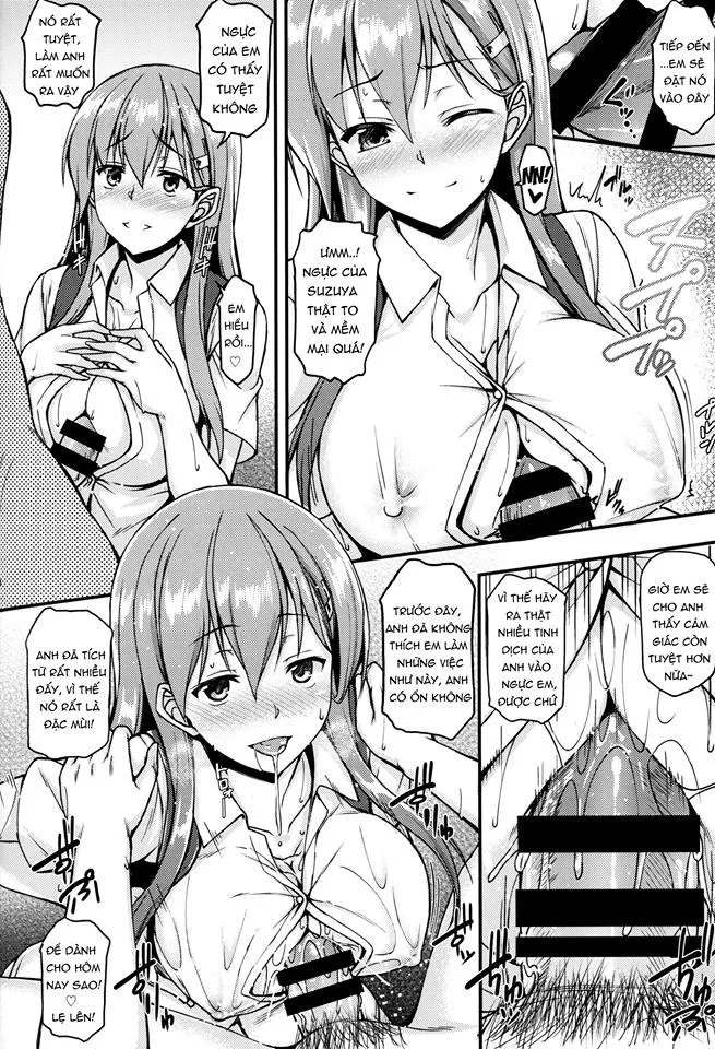 HentaiVN.net - Ảnh 5 - Suzuya to Ichaicha Shitai!! (Kantai Collection -KanColle-) [鈴谷とイチャイチャしたい!! (艦隊これくしょん -艦これ-)] - Chap 1