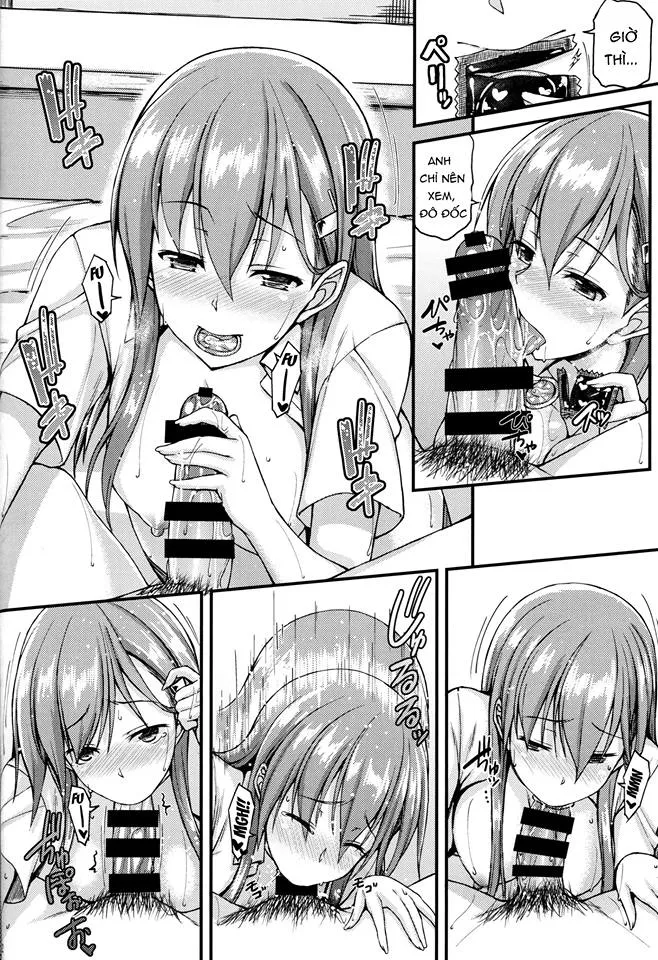 HentaiVN.net - Ảnh 9 - Suzuya to Ichaicha Shitai!! (Kantai Collection -KanColle-) [鈴谷とイチャイチャしたい!! (艦隊これくしょん -艦これ-)] - Chap 1