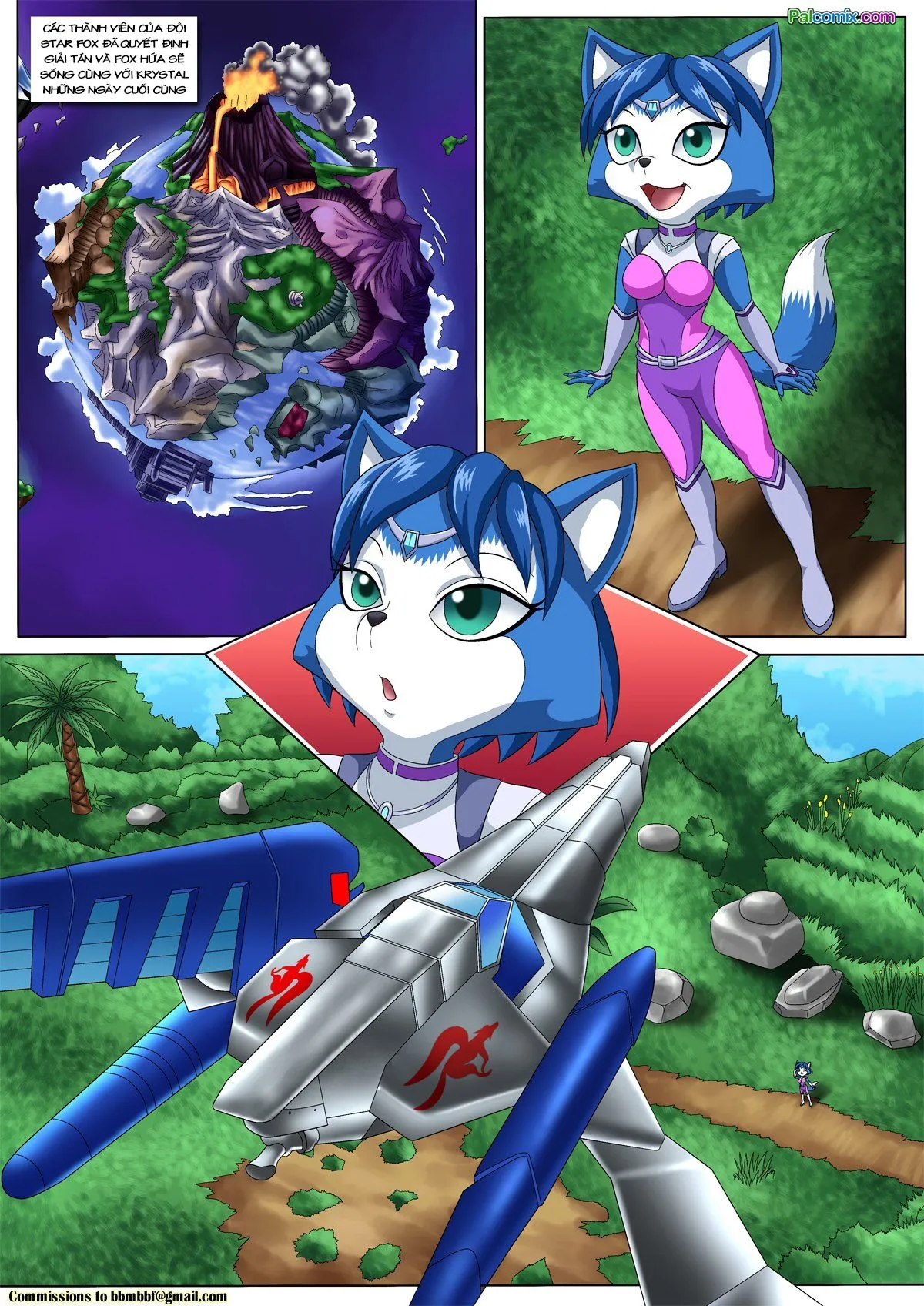 HentaiVN.net - Ảnh 4 - Star Fox: Ending 2 - Chap 1