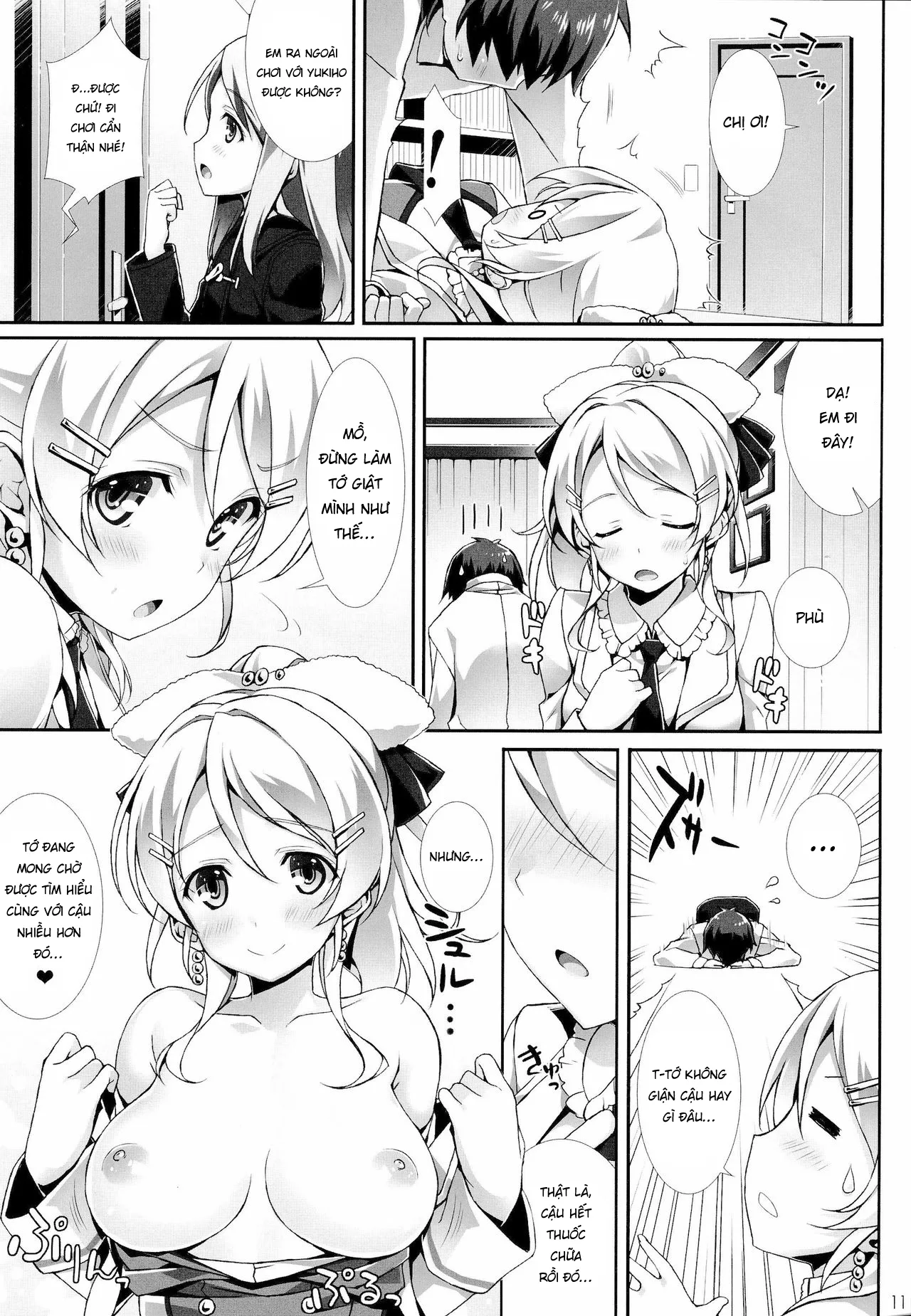 HentaiVN.net - Ảnh 10 - Erichi no Tobira [Erichi no Tobira] - Chap 1