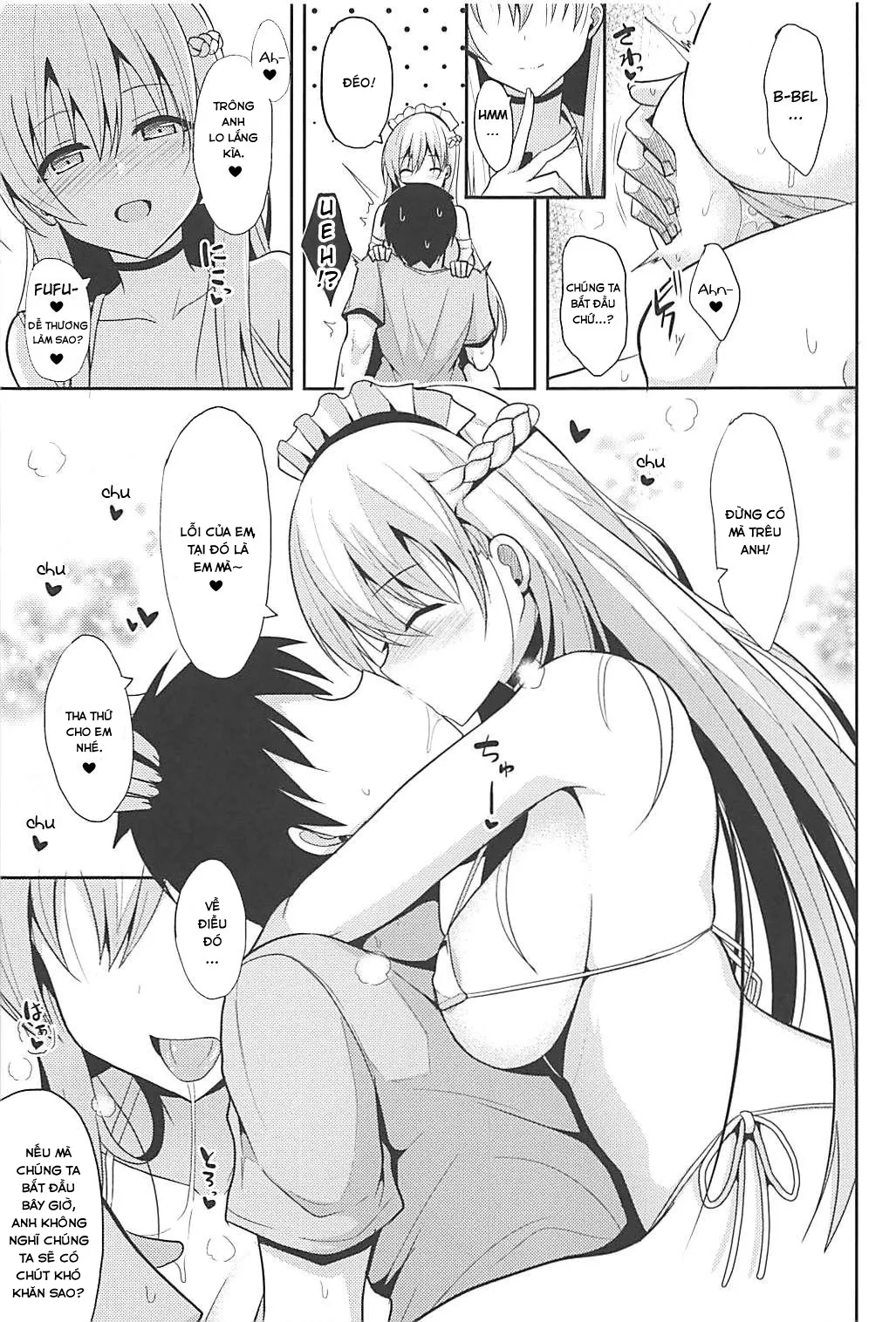 HentaiVN.net - Ảnh 7 - Đêm tân hôn cùng với Belfast (Azur Lane) [Belfast to Kekkon Shoya, Wedding Night with Belfast (Azur Lane)] - Chap 1
