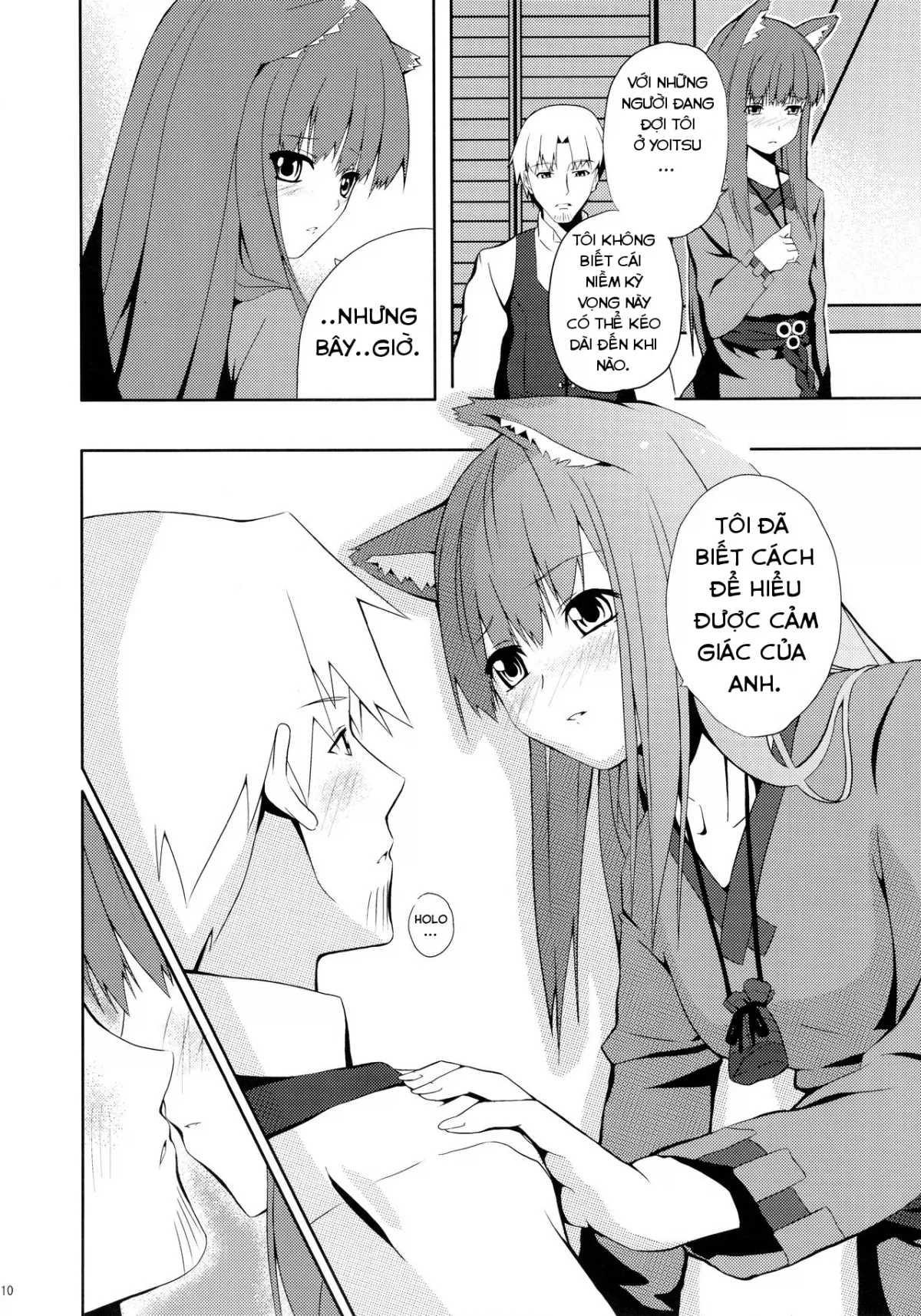 HentaiVN.net - Ảnh 11 - Bitter Apple (Spice and Wolf) [Sói và gia vị happy end] - Chap 1
