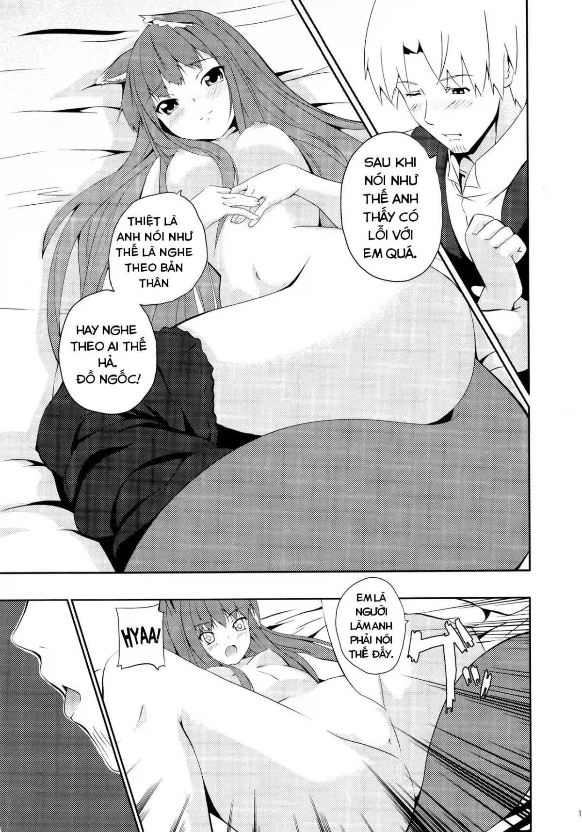 HentaiVN.net - Ảnh 13 - Bitter Apple (Spice and Wolf) [Sói và gia vị happy end] - Chap 1